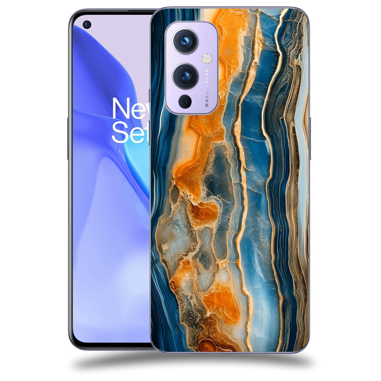 ACOVER Kryt na mobil OnePlus 9 - Minerál a Energie