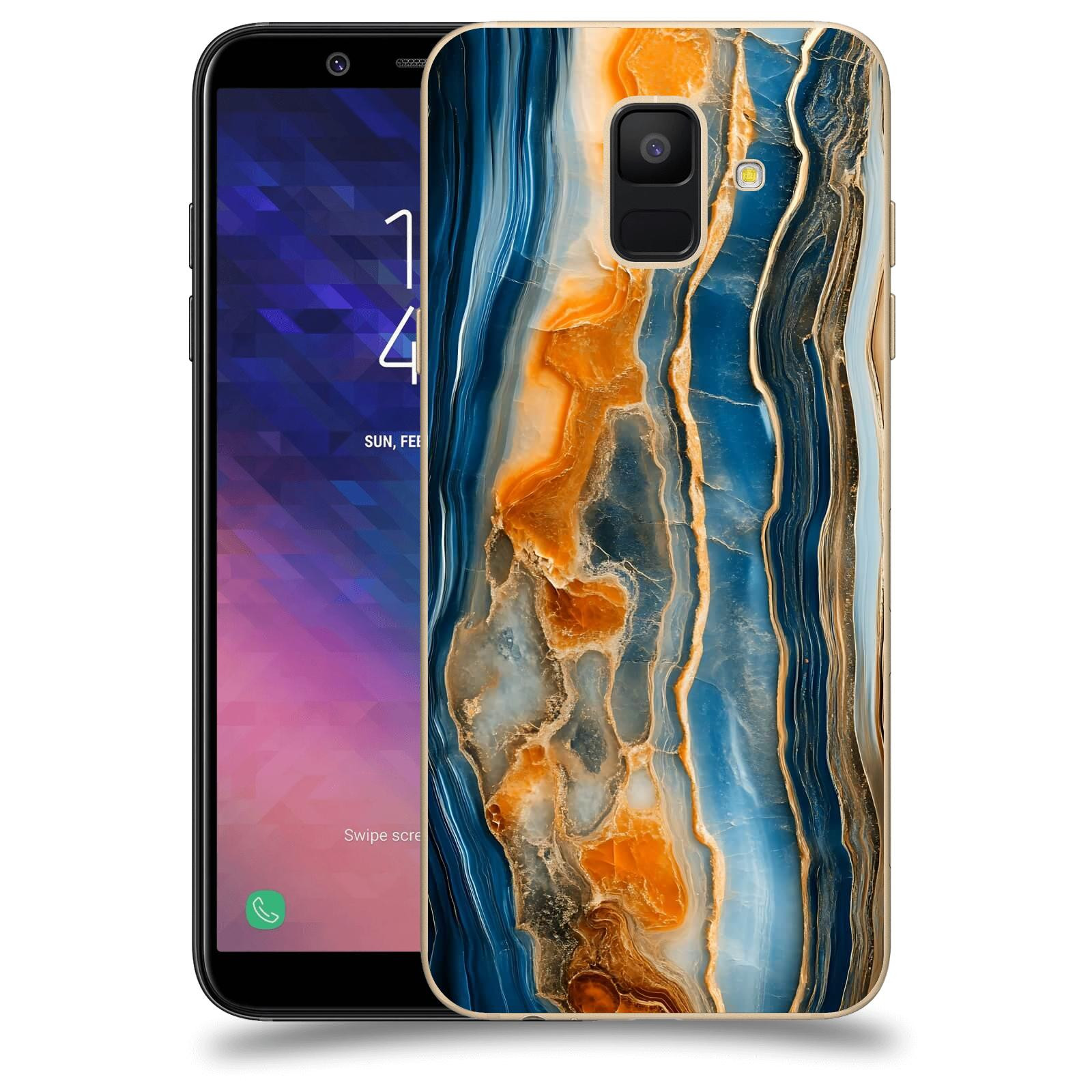 ACOVER Kryt na mobil Samsung Galaxy A6 A600F - Minerál a Energie