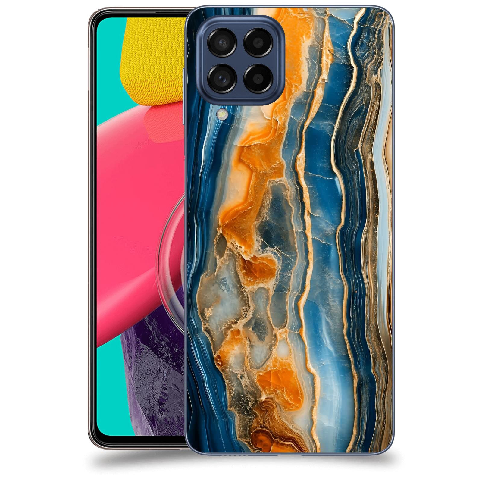 ACOVER Kryt na mobil Samsung Galaxy M53 5G - Minerál a Energie