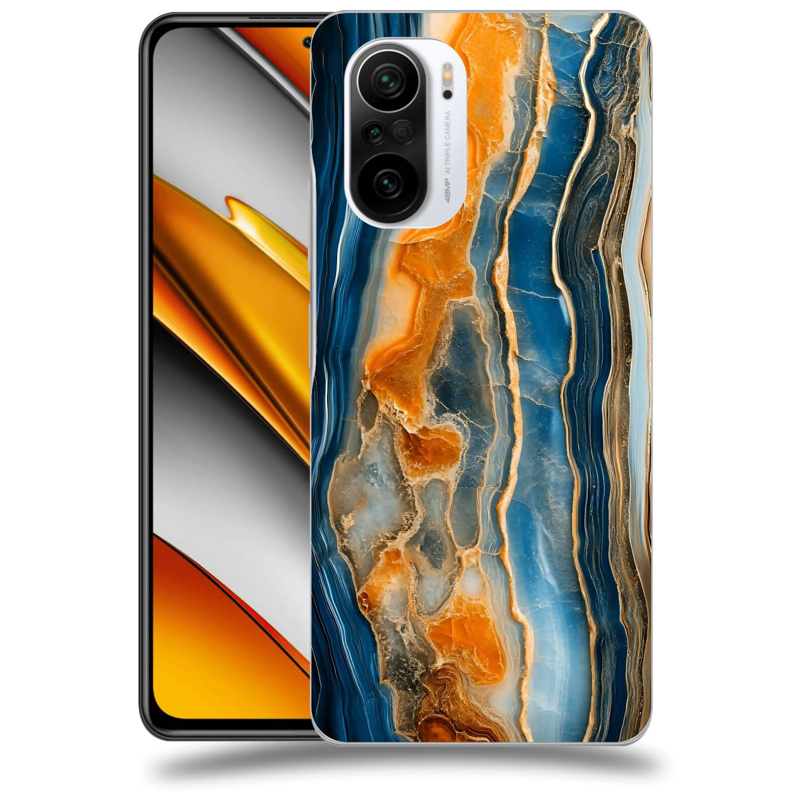 ACOVER Kryt na mobil Xiaomi Poco F3 - Minerál a Energie