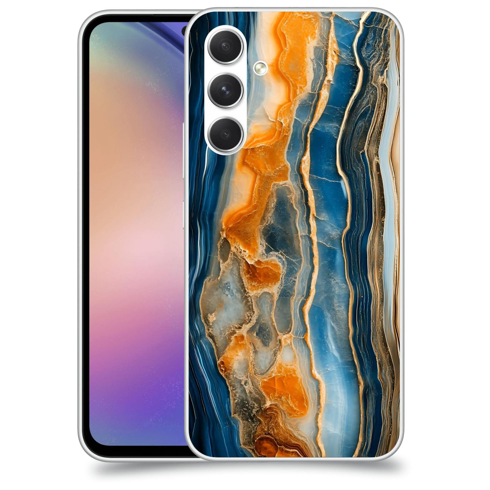 ACOVER Kryt na mobil Samsung Galaxy M54 5G - Minerál a Energie