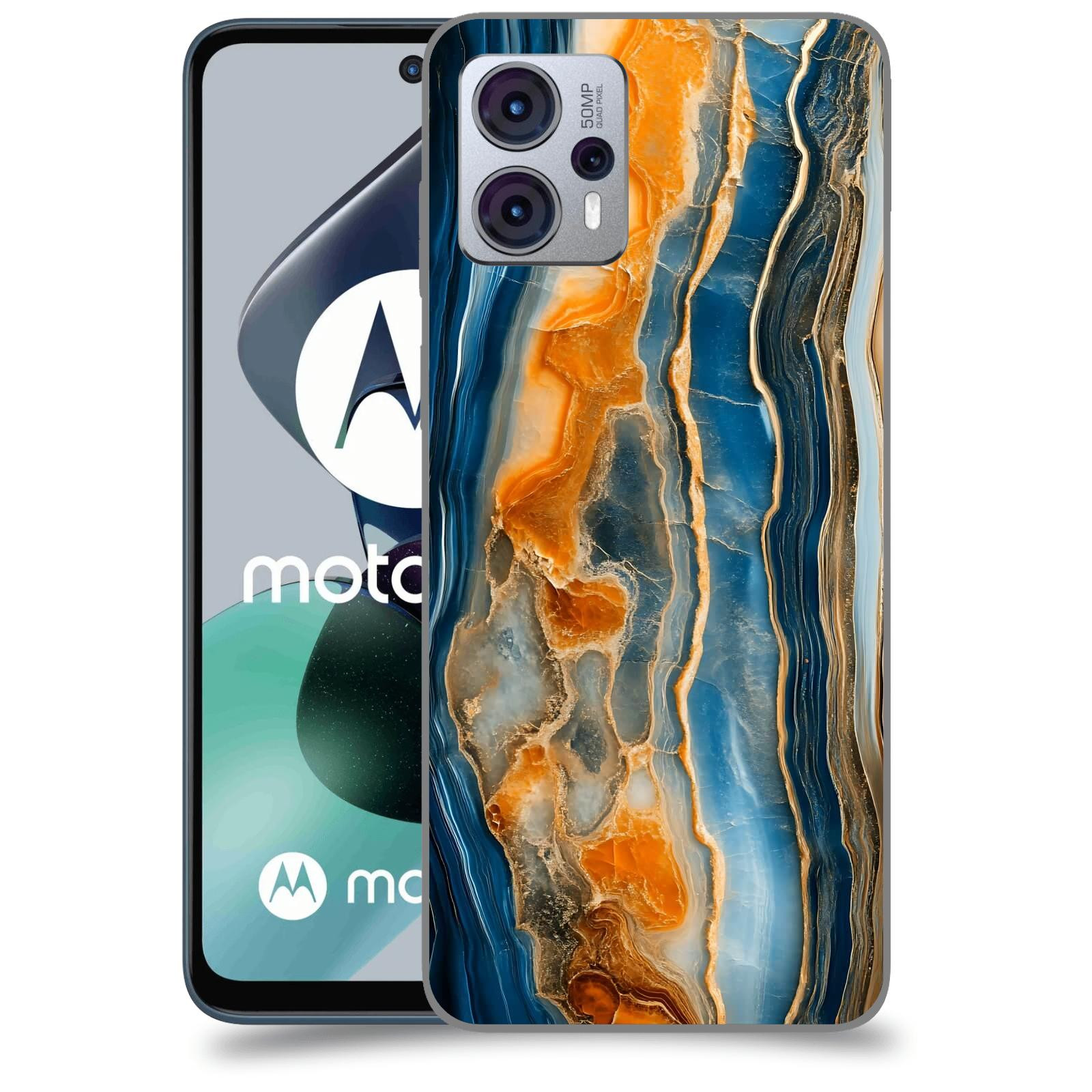 ACOVER Kryt na mobil Motorola Moto G23 - Minerál a Energie