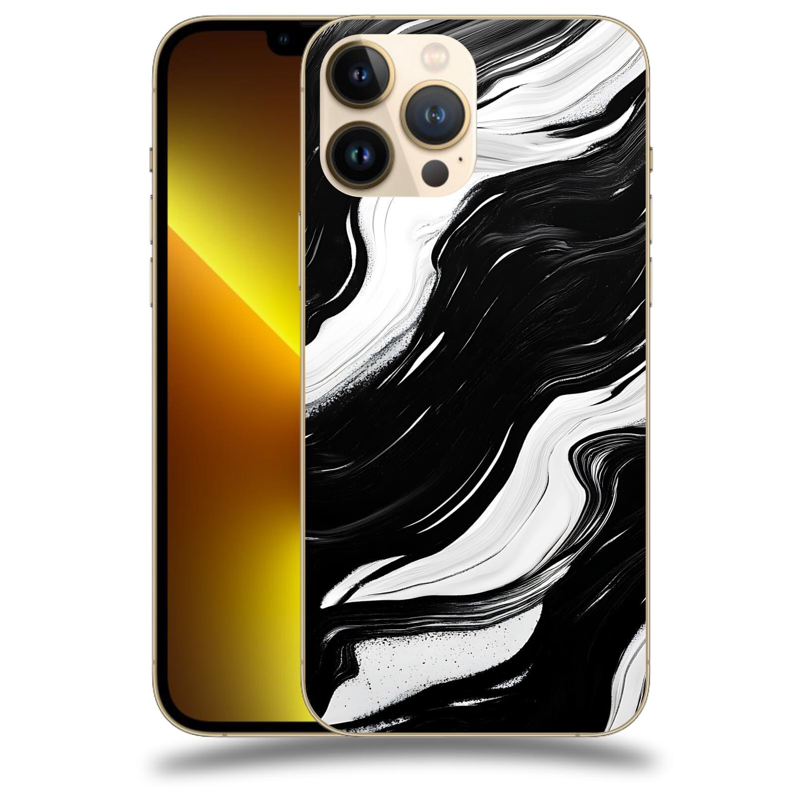 ACOVER Kryt na mobil Apple iPhone 13 Pro - Monochromie a Proudění