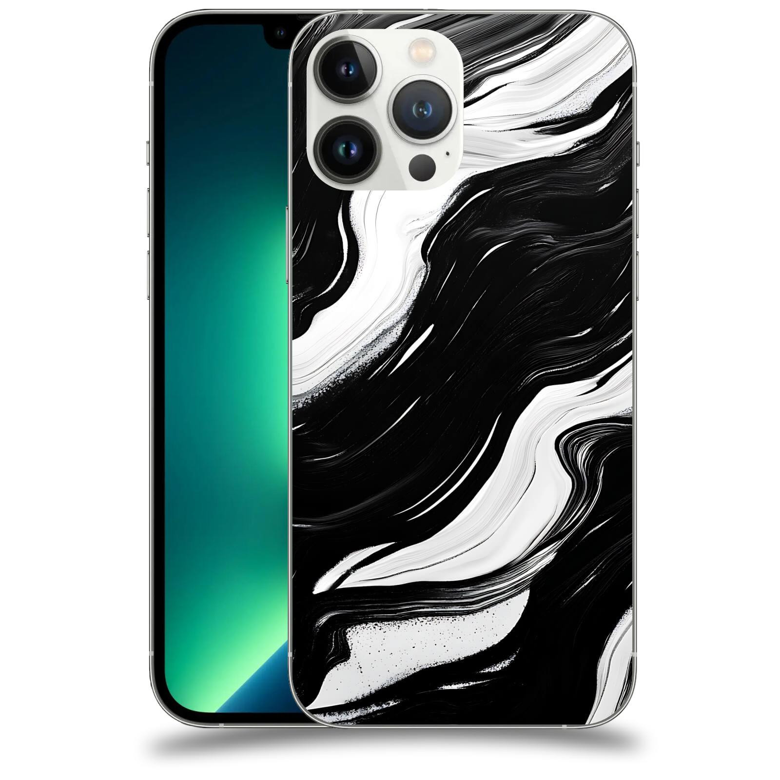 ACOVER Kryt na mobil Apple iPhone 13 Pro Max - Monochromie a Proudění