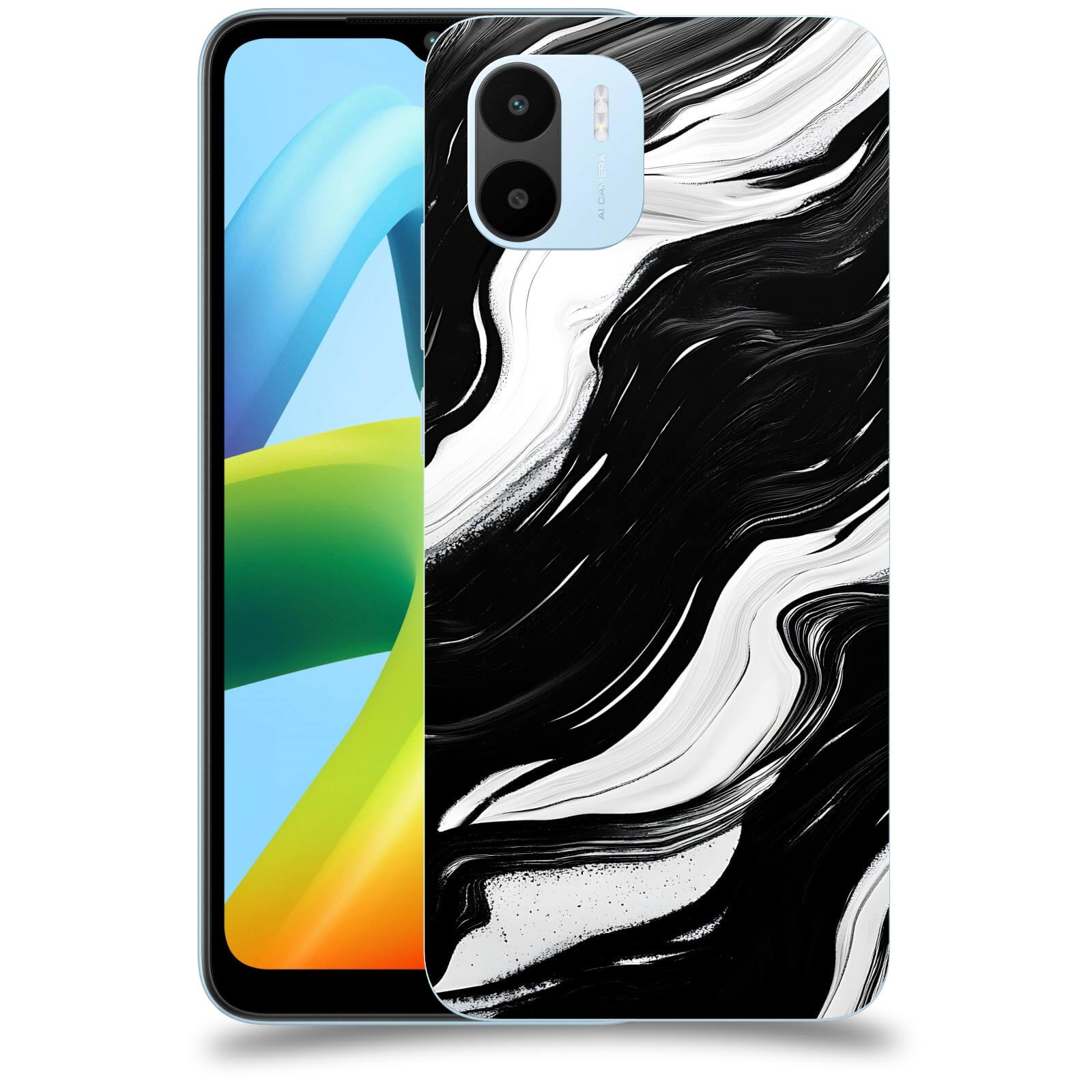 ACOVER Kryt na mobil Xiaomi Redmi A1 - Monochromie a Proudění