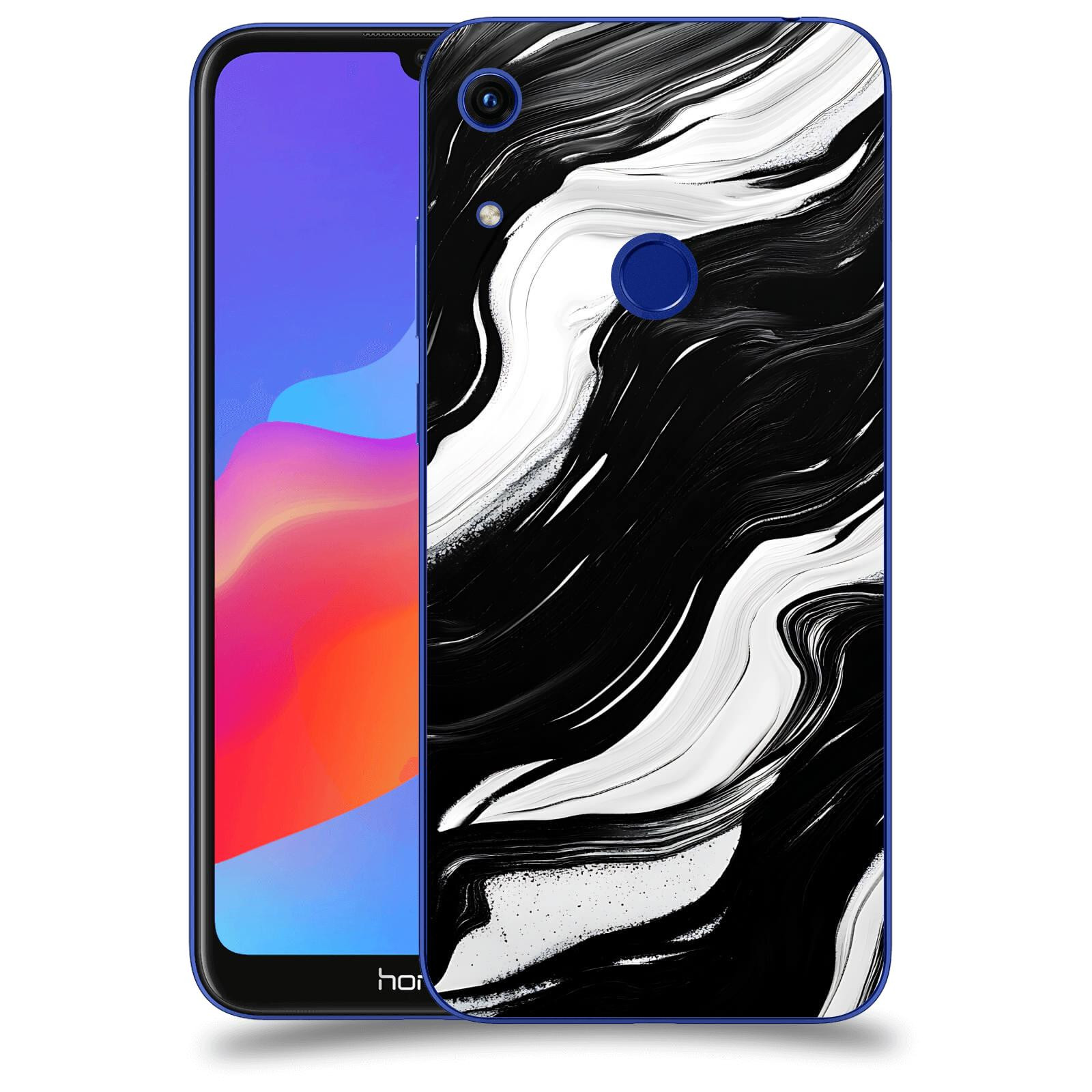 ACOVER Kryt na mobil Honor 8A - Monochromie a Proudění