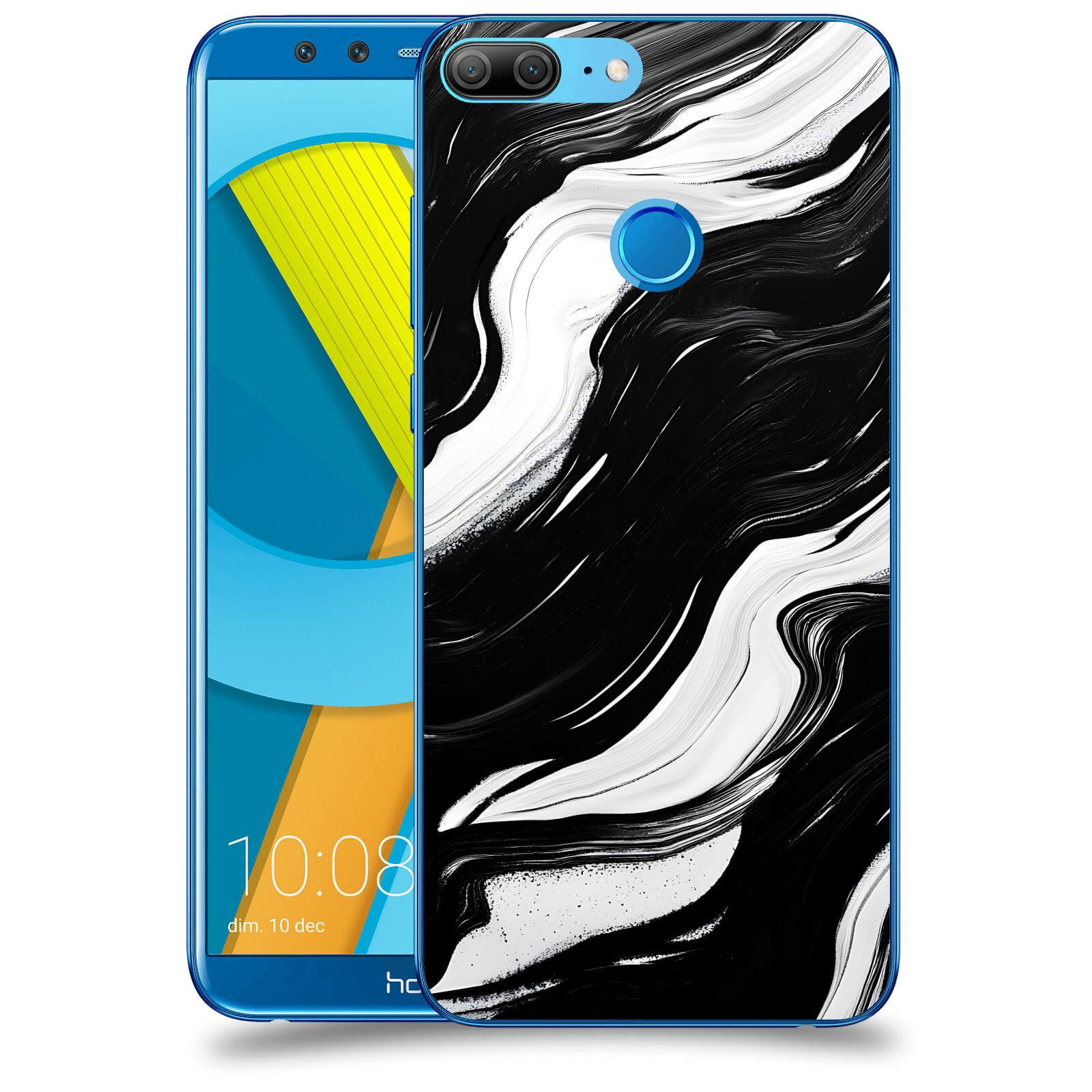 ACOVER Kryt na mobil Honor 9 Lite - Monochromie a Proudění