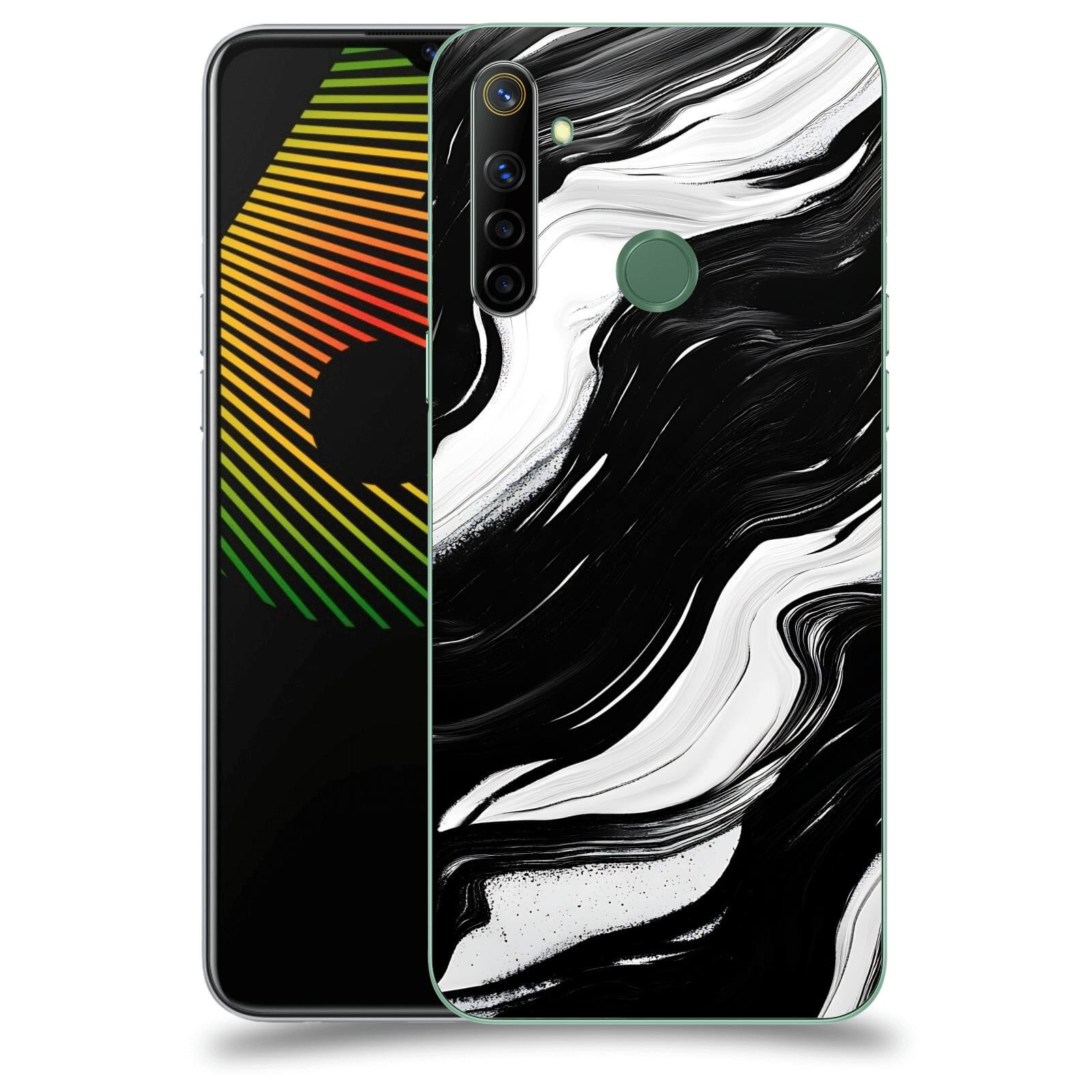 ACOVER Kryt na mobil Realme 6i - Monochromie a Proudění