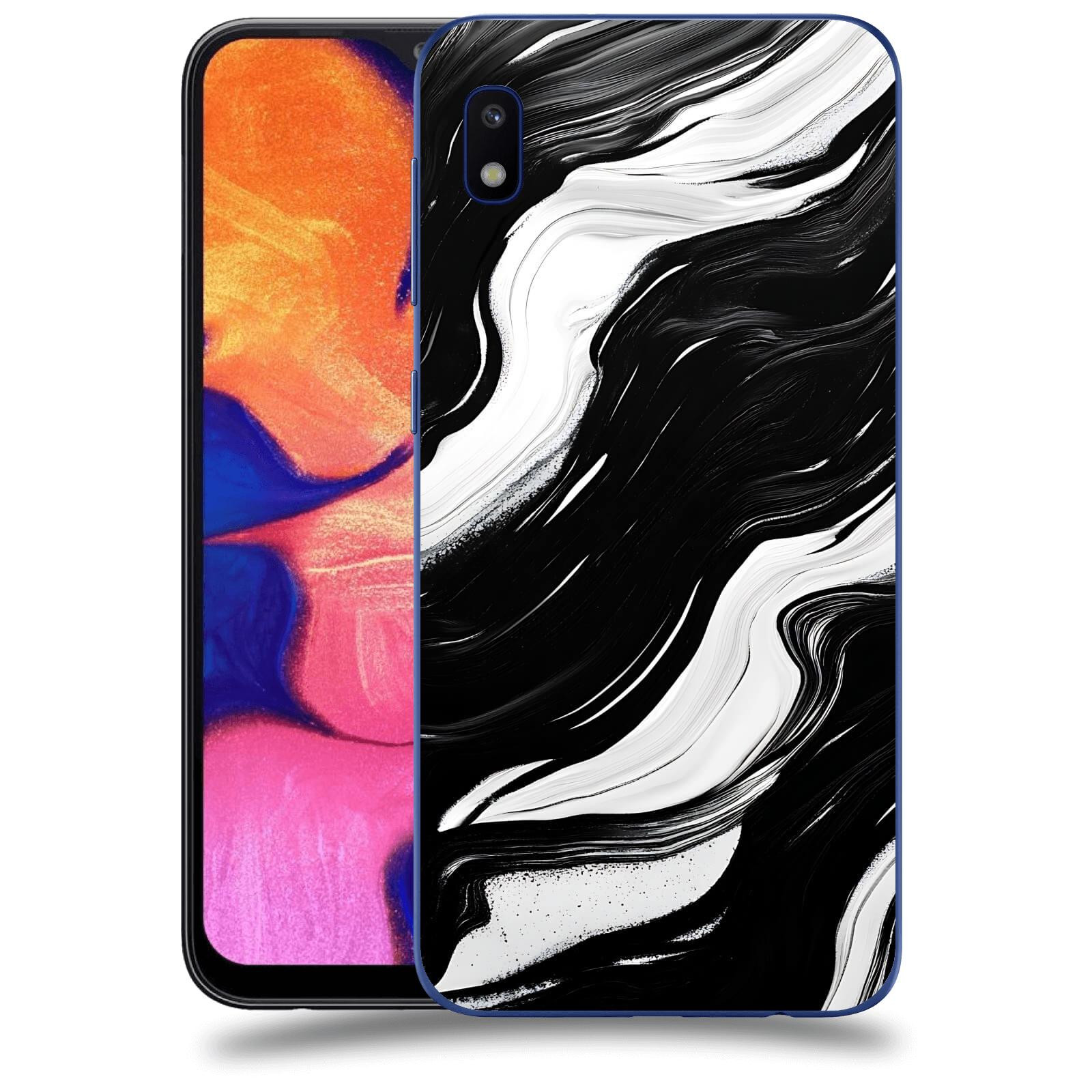 ACOVER Kryt na mobil Samsung Galaxy A10 A105F - Monochromie a Proudění