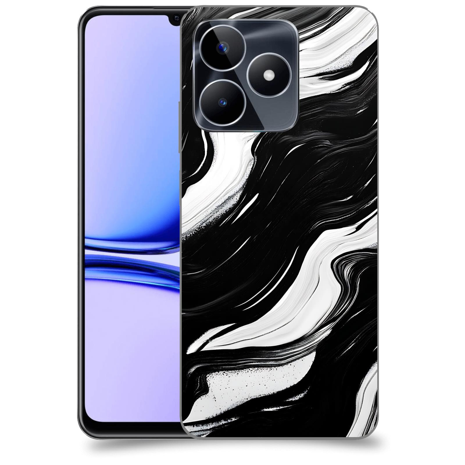 ACOVER Kryt na mobil Realme C53 - Monochromie a Proudění