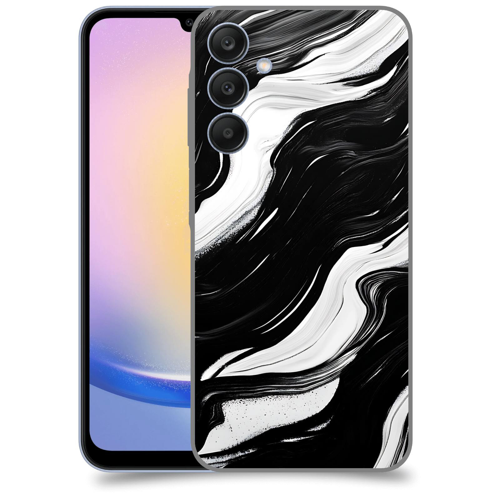 ACOVER Kryt na mobil Samsung Galaxy A25 5G - Monochromie a Proudění
