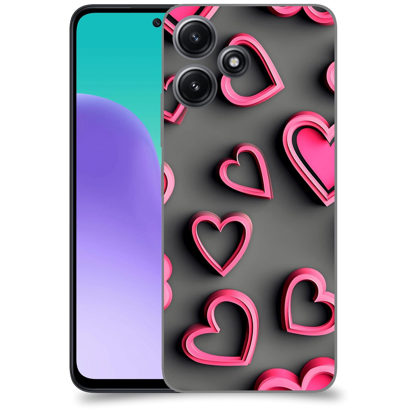 ACOVER Kryt na mobil Xiaomi Redmi 12 5G - Romantika a Harmonie