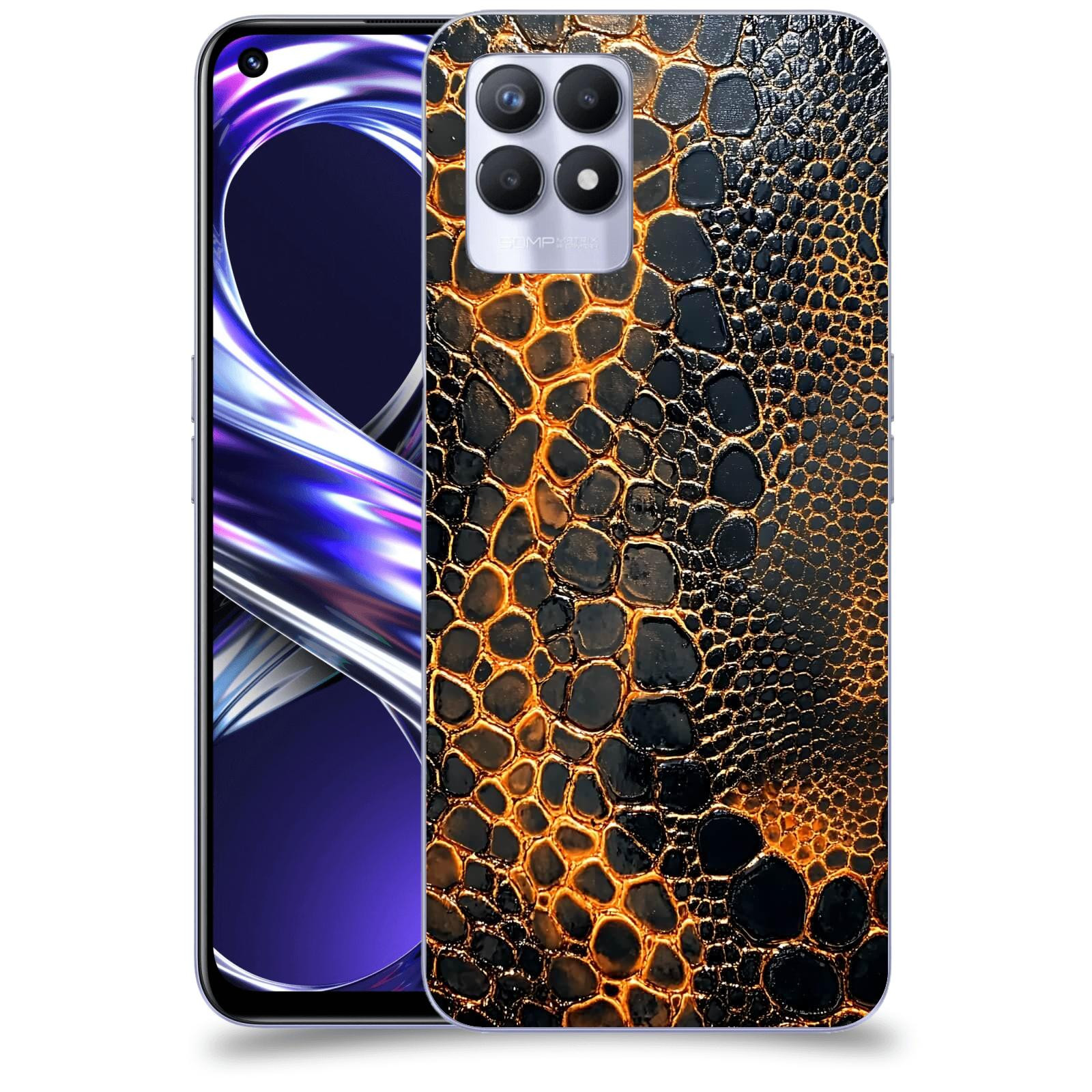 ACOVER Kryt na mobil Realme 8i - Síť a Energie