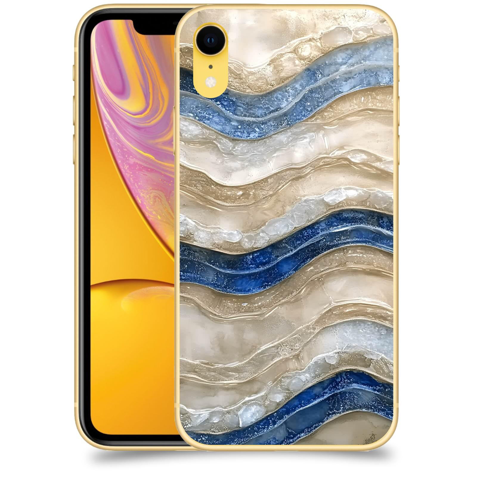 ACOVER Kryt na mobil Apple iPhone XR - Struktura a Harmonie