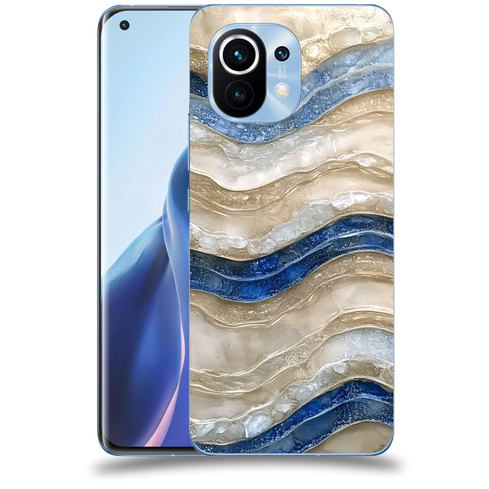 ACOVER Kryt na mobil Xiaomi Mi 11 - Struktura a Harmonie