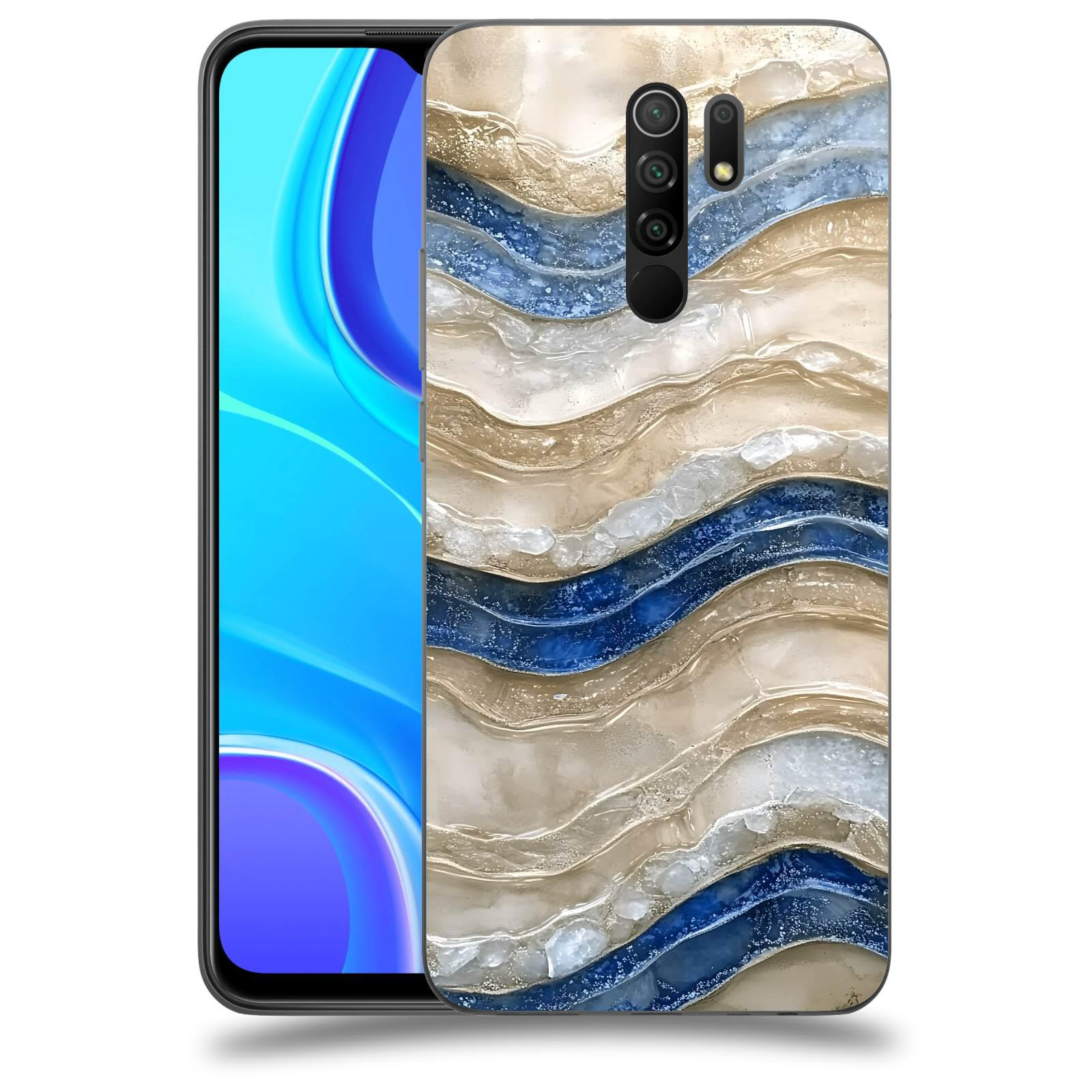 ACOVER Kryt na mobil Xiaomi Redmi 9 - Struktura a Harmonie