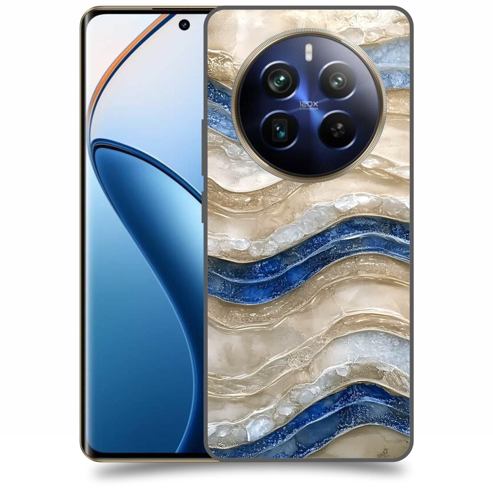 ACOVER Kryt na mobil Realme 12 pro+ 5g - Struktura a Harmonie
