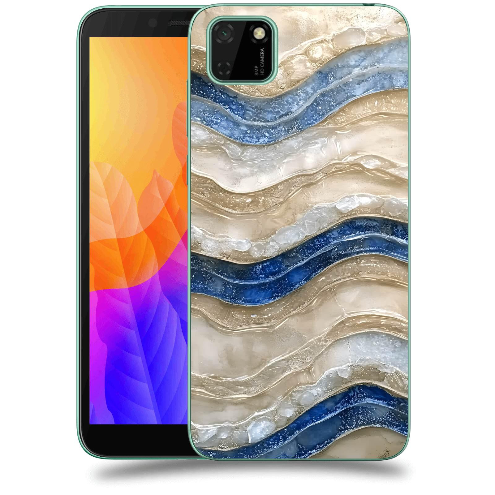 ACOVER Kryt na mobil Huawei Y5P - Struktura a Harmonie