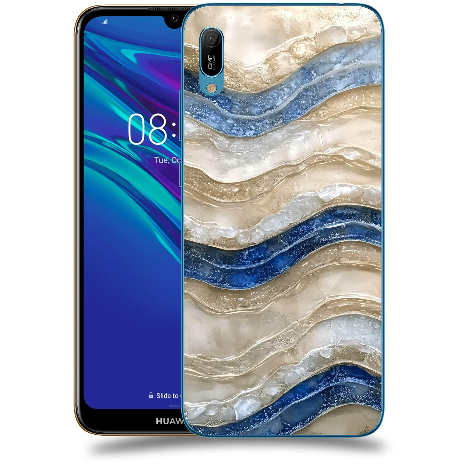 ACOVER Kryt na mobil Huawei Y6 2019 - Struktura a Harmonie