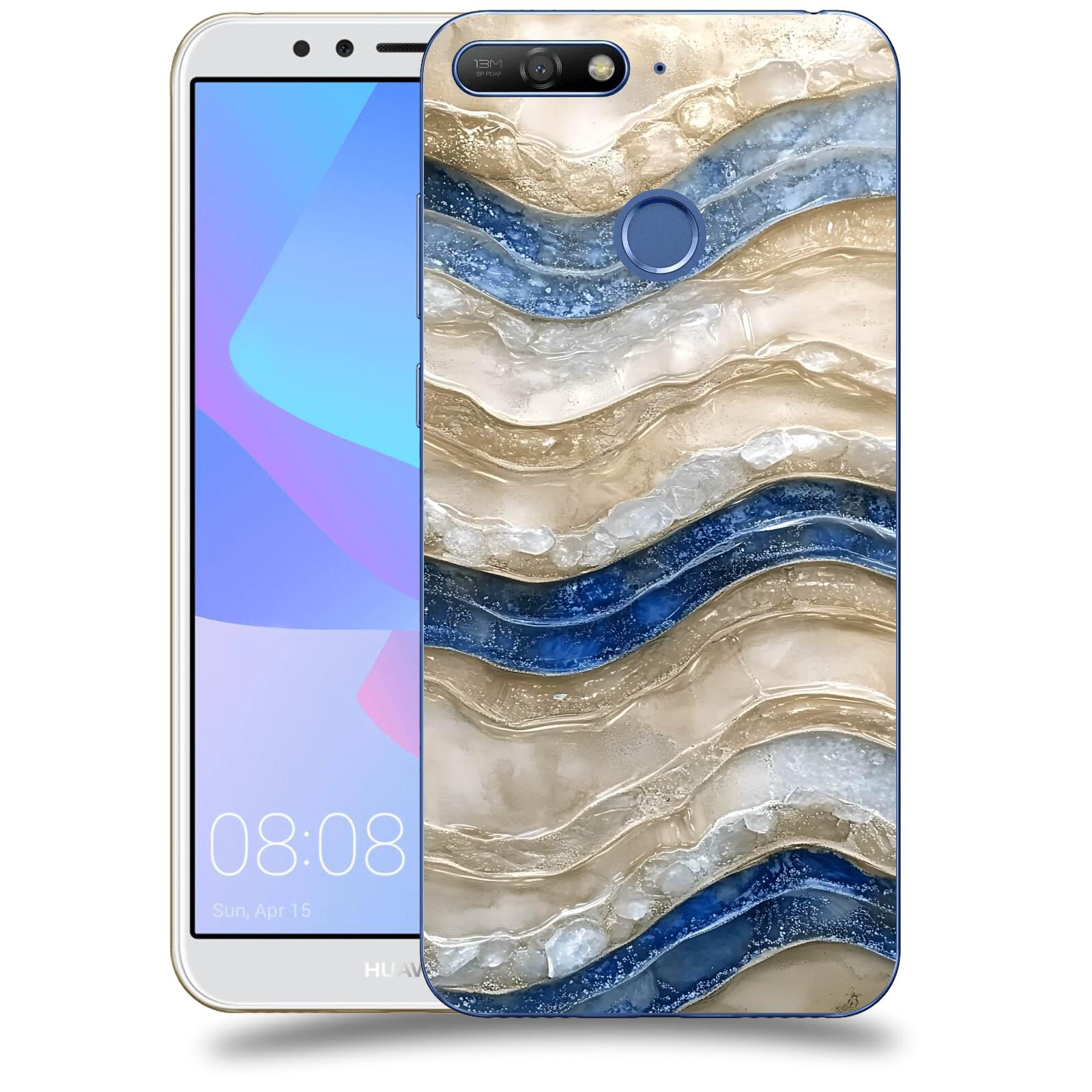 ACOVER Kryt na mobil Huawei Y6 Prime 2018 - Struktura a Harmonie