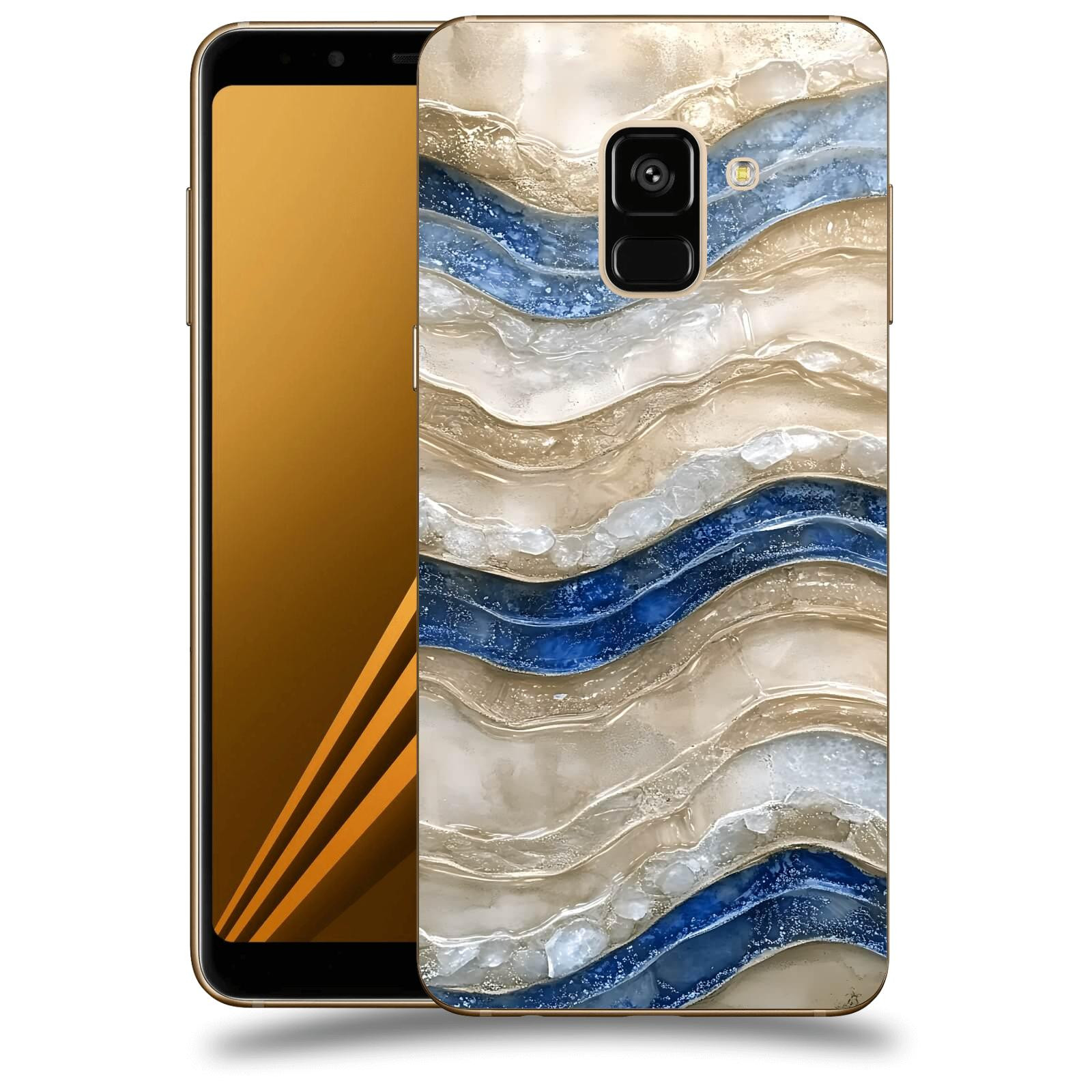 ACOVER Kryt na mobil Samsung Galaxy A8 2018 A530F - Struktura a Harmonie