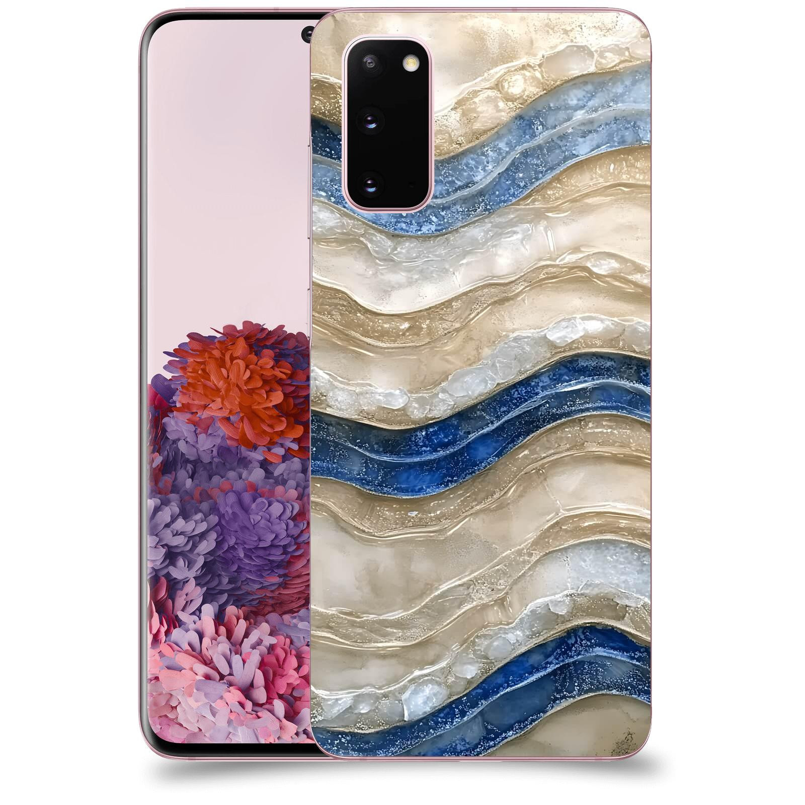 ACOVER Kryt na mobil Samsung Galaxy S20 G980F - Struktura a Harmonie