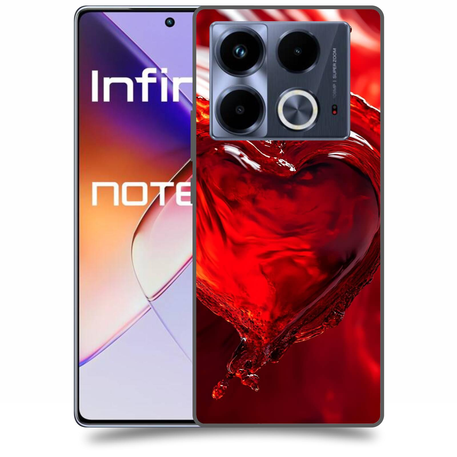 ACOVER Kryt na mobil Infinix Note 40 - Love II