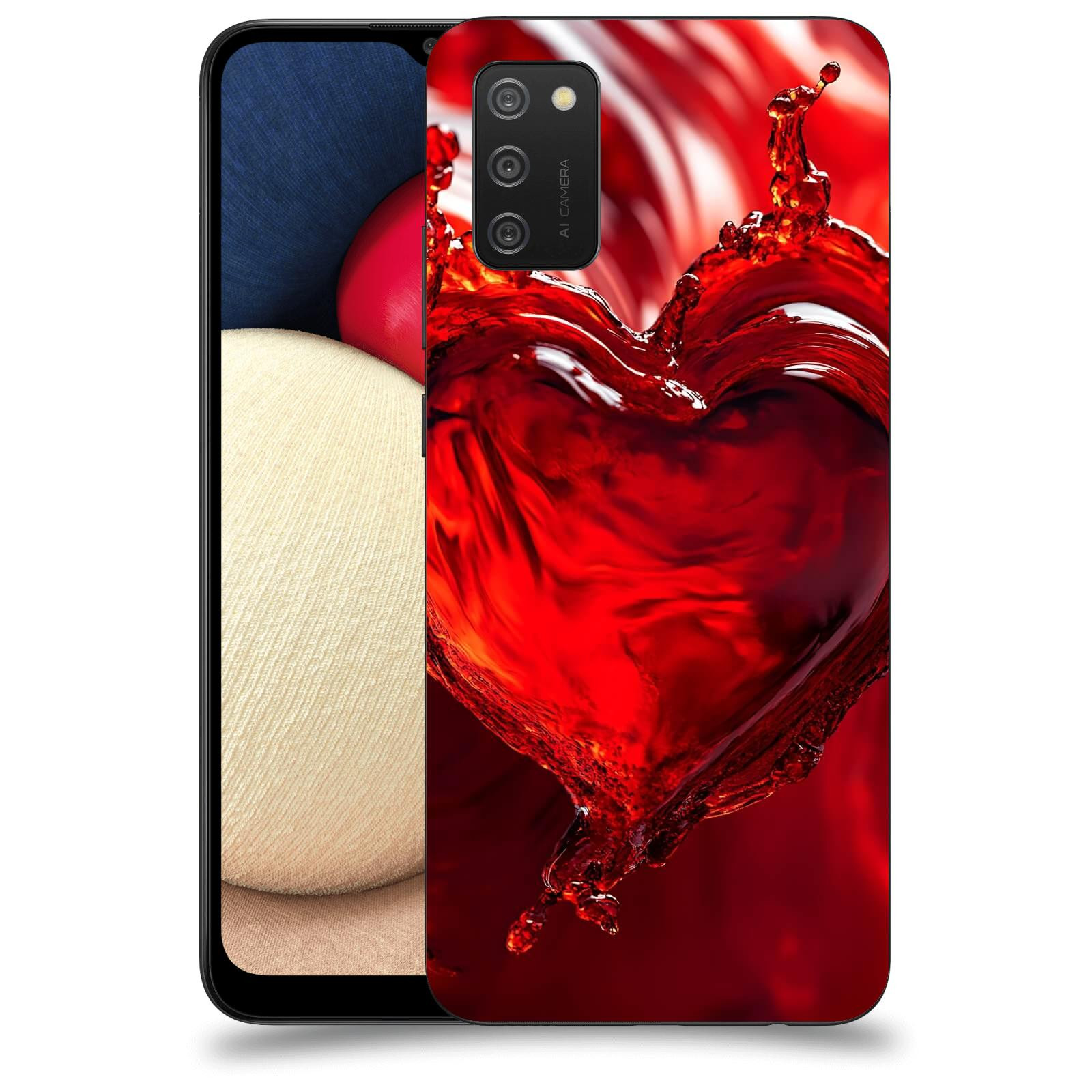 ACOVER Kryt na mobil Samsung Galaxy A02s A025G - Love II
