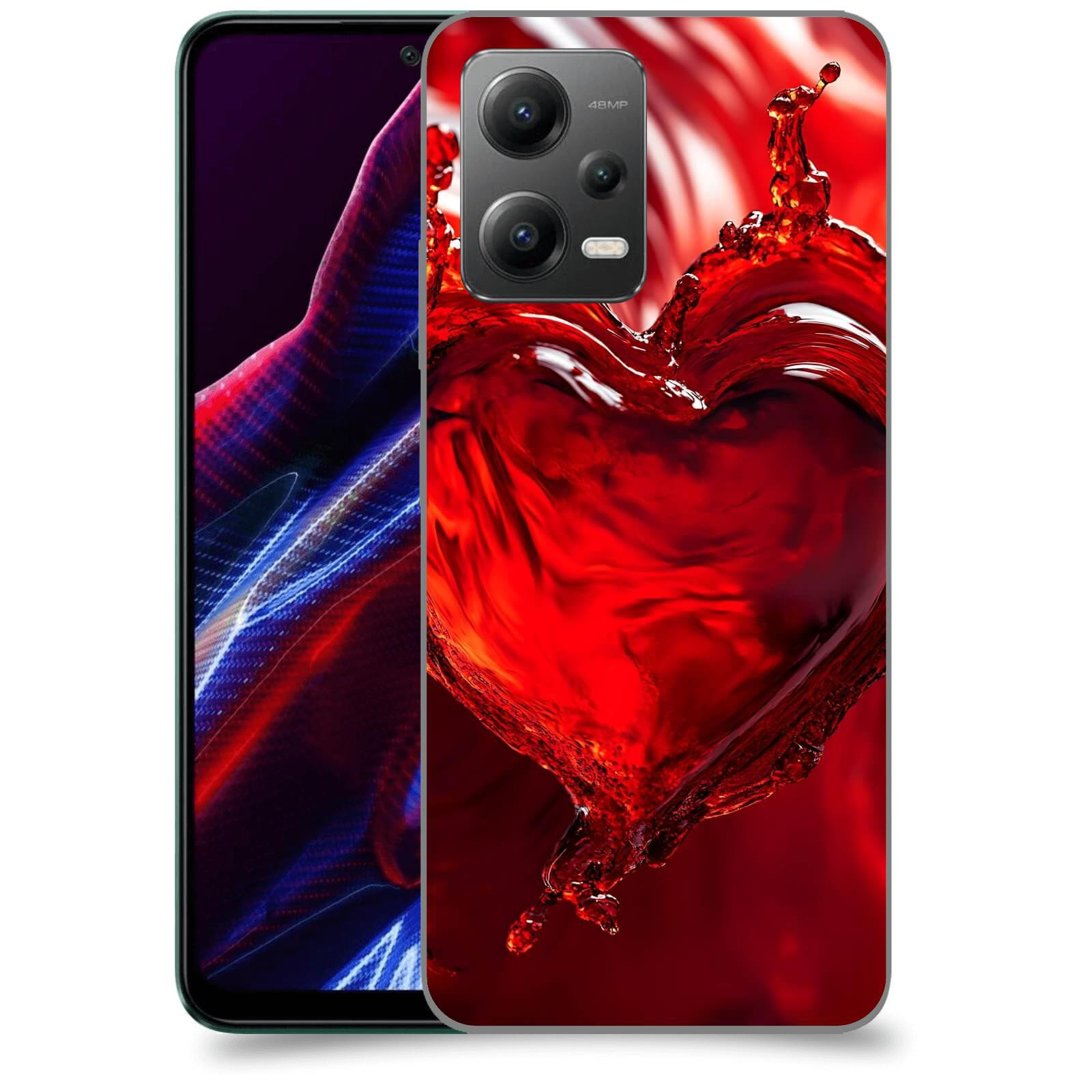 ACOVER Kryt na mobil Xiaomi Poco X5 - Love II