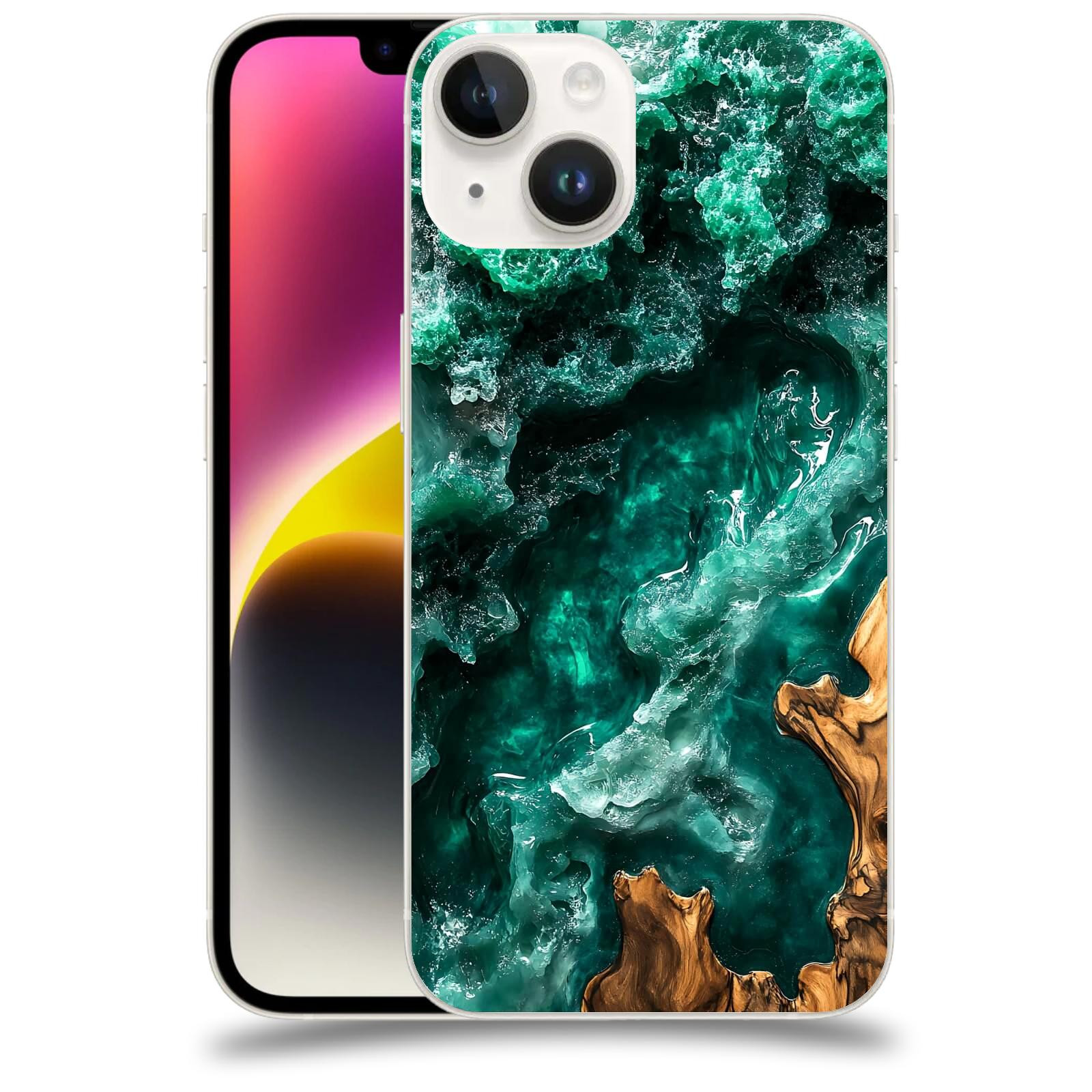 ACOVER Kryt na mobil Apple iPhone 14 - Forest Wood I