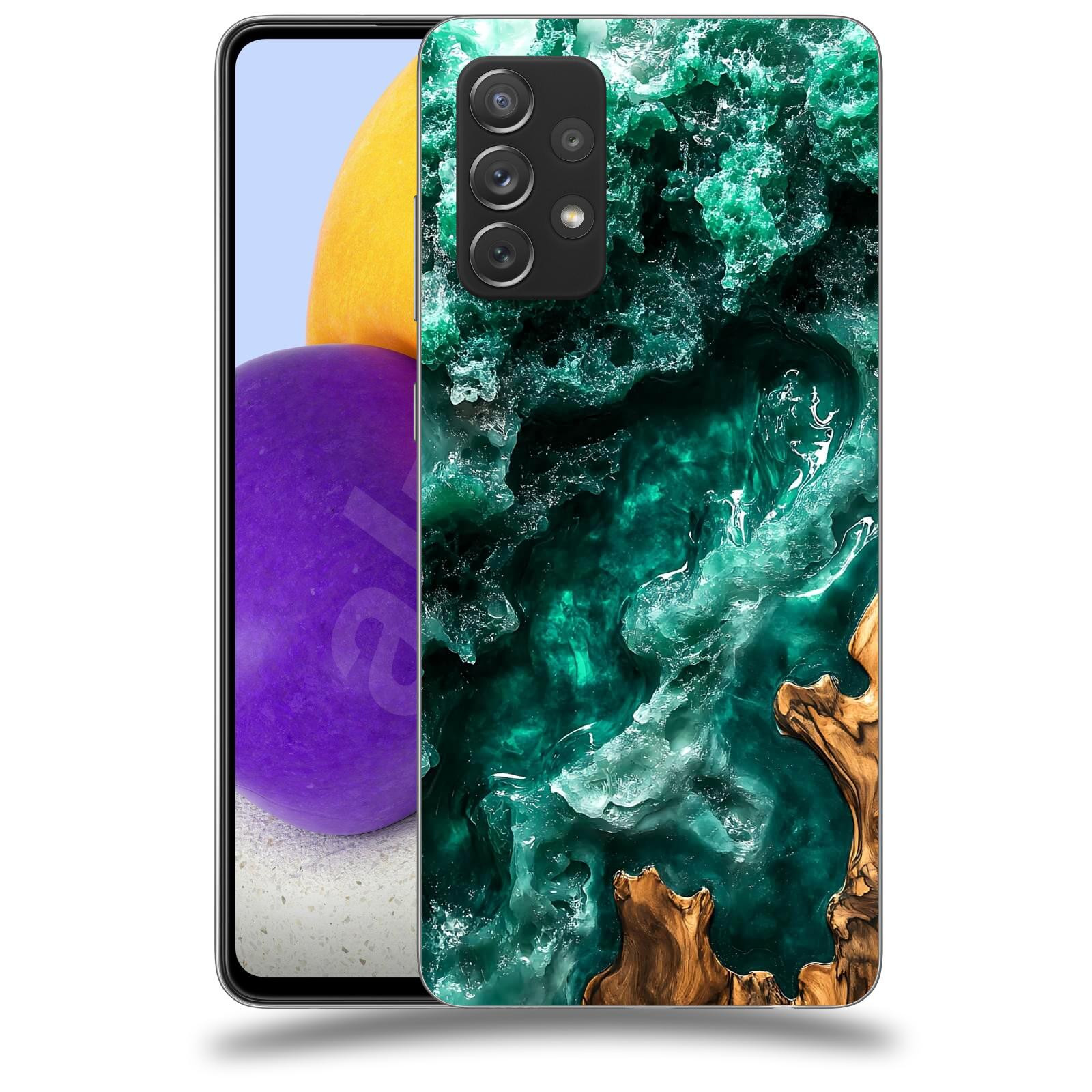 ACOVER Kryt na mobil Samsung Galaxy A73 5G - Forest Wood I