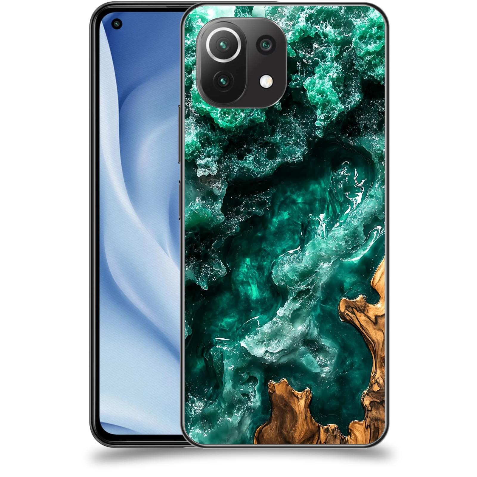 ACOVER Kryt na mobil Xiaomi Mi 11 Lite - Forest Wood I