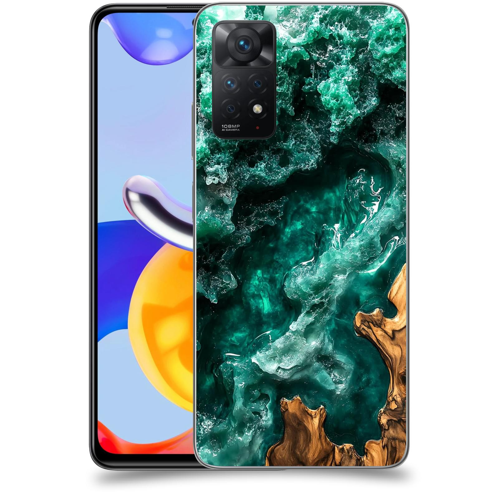 ACOVER Kryt na mobil Xiaomi Redmi Note 11 Pro - Forest Wood I