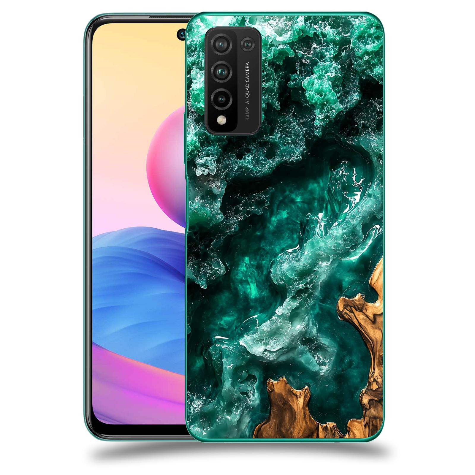 ACOVER Kryt na mobil Honor 10X Lite - Forest Wood I