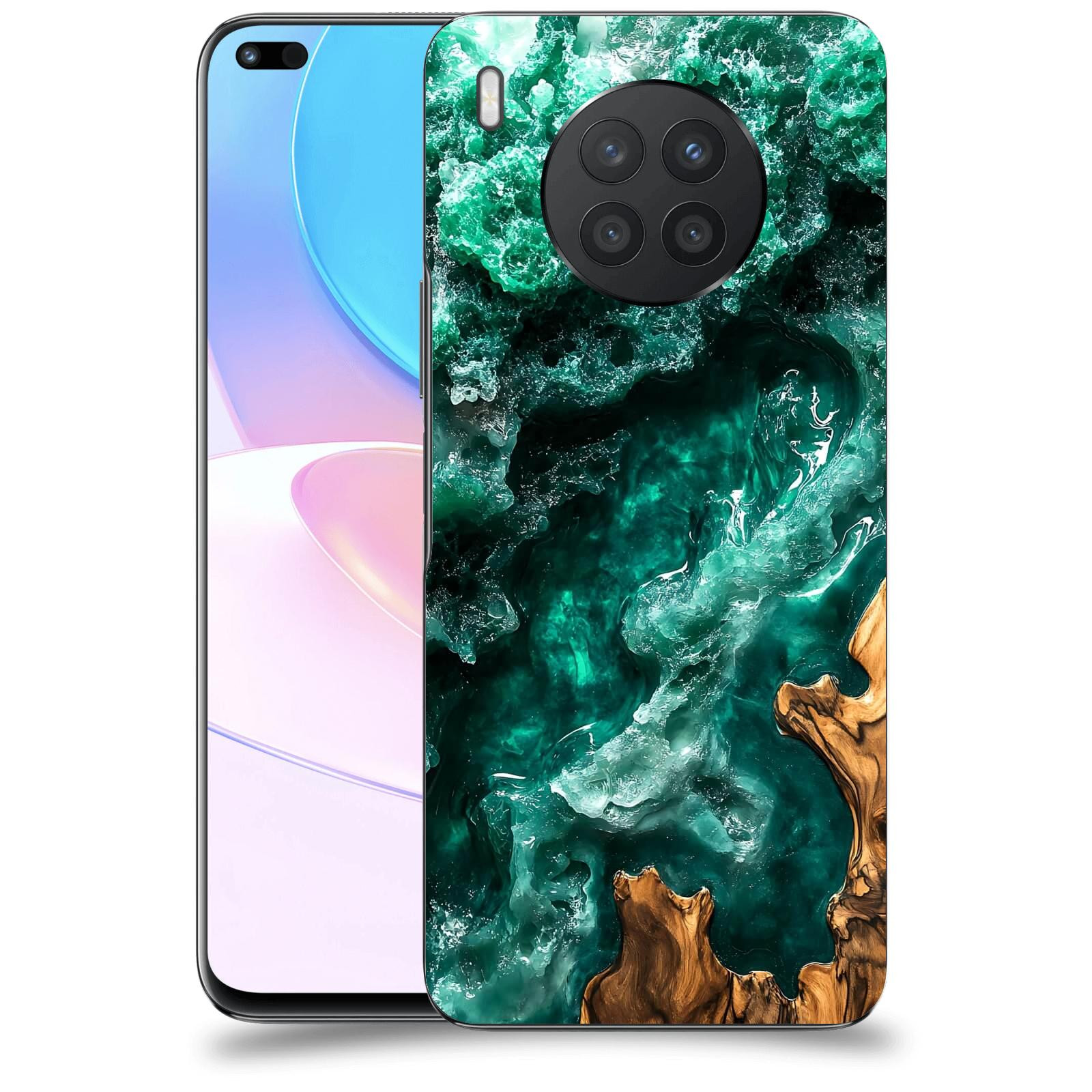 ACOVER Kryt na mobil Honor 50 Lite - Forest Wood I