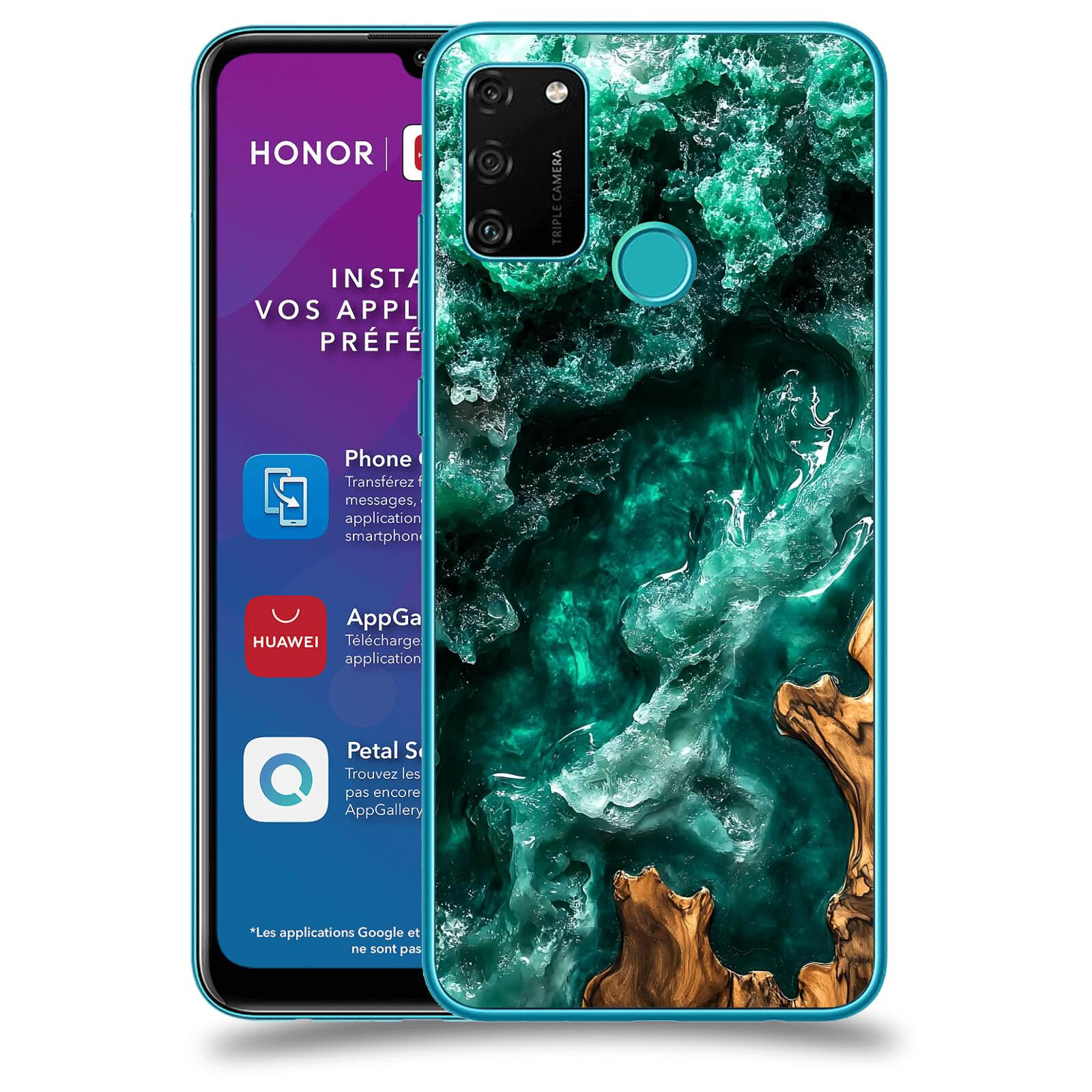 ACOVER Kryt na mobil Honor 9A - Forest Wood I
