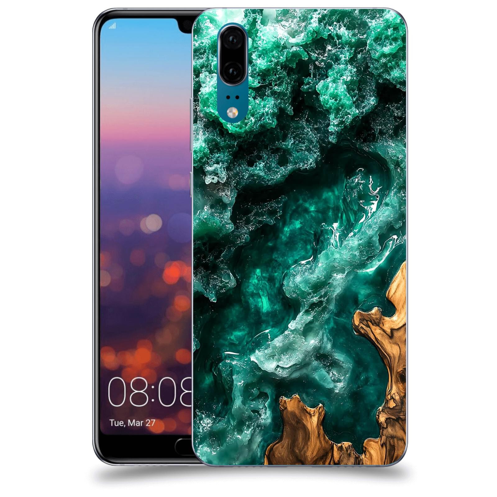 ACOVER Kryt na mobil Huawei P20 - Forest Wood I