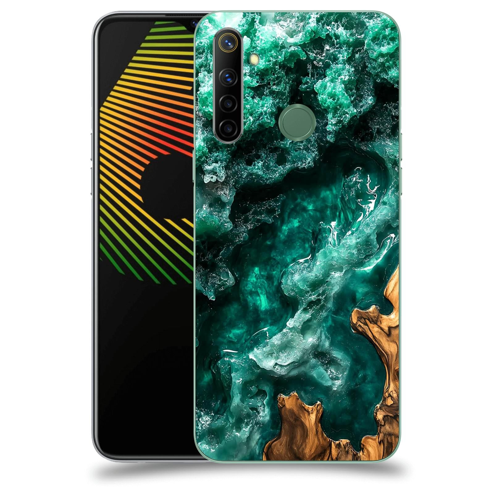 ACOVER Kryt na mobil Realme 6i - Forest Wood I