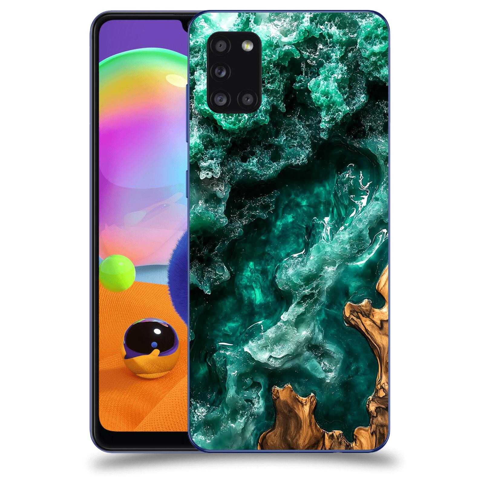 ACOVER Kryt na mobil Samsung Galaxy A31 A315F - Forest Wood I