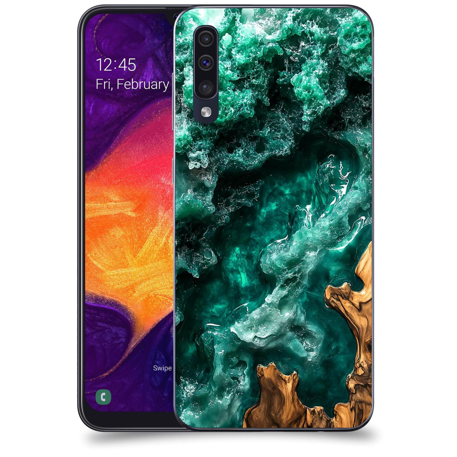 ACOVER Kryt na mobil Samsung Galaxy A50 A505F - Forest Wood I