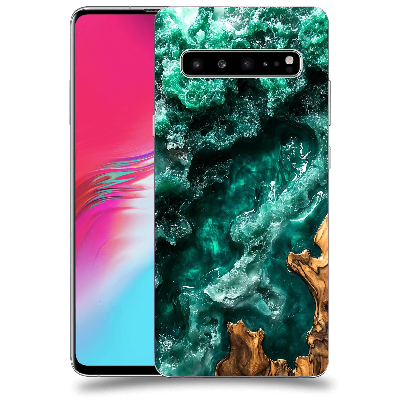 ACOVER Kryt na mobil Samsung Galaxy S10 G973 - Forest Wood I