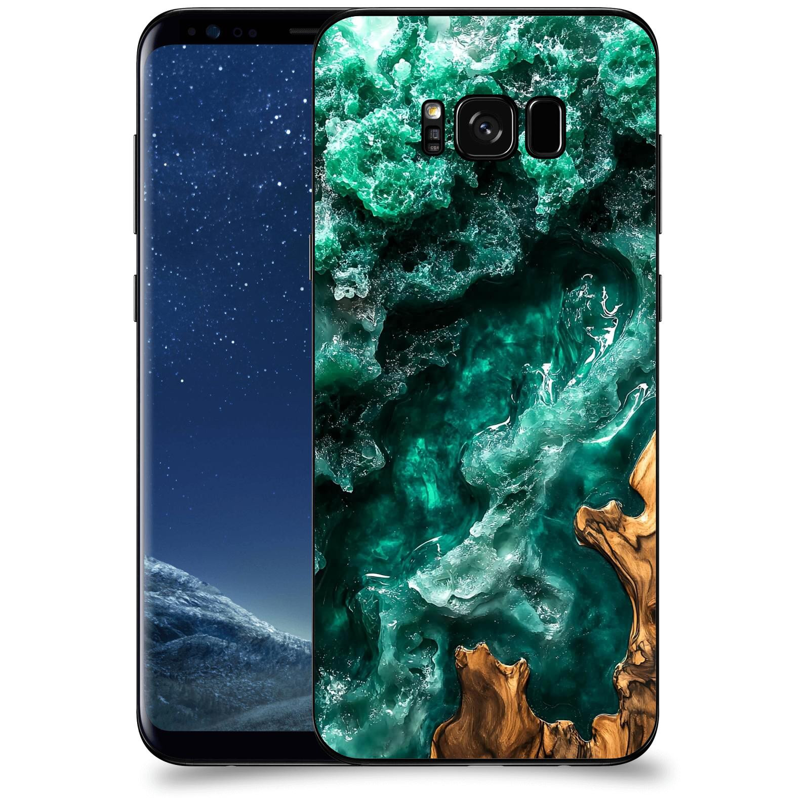 ACOVER Kryt na mobil Samsung Galaxy S8+ G955F - Forest Wood I