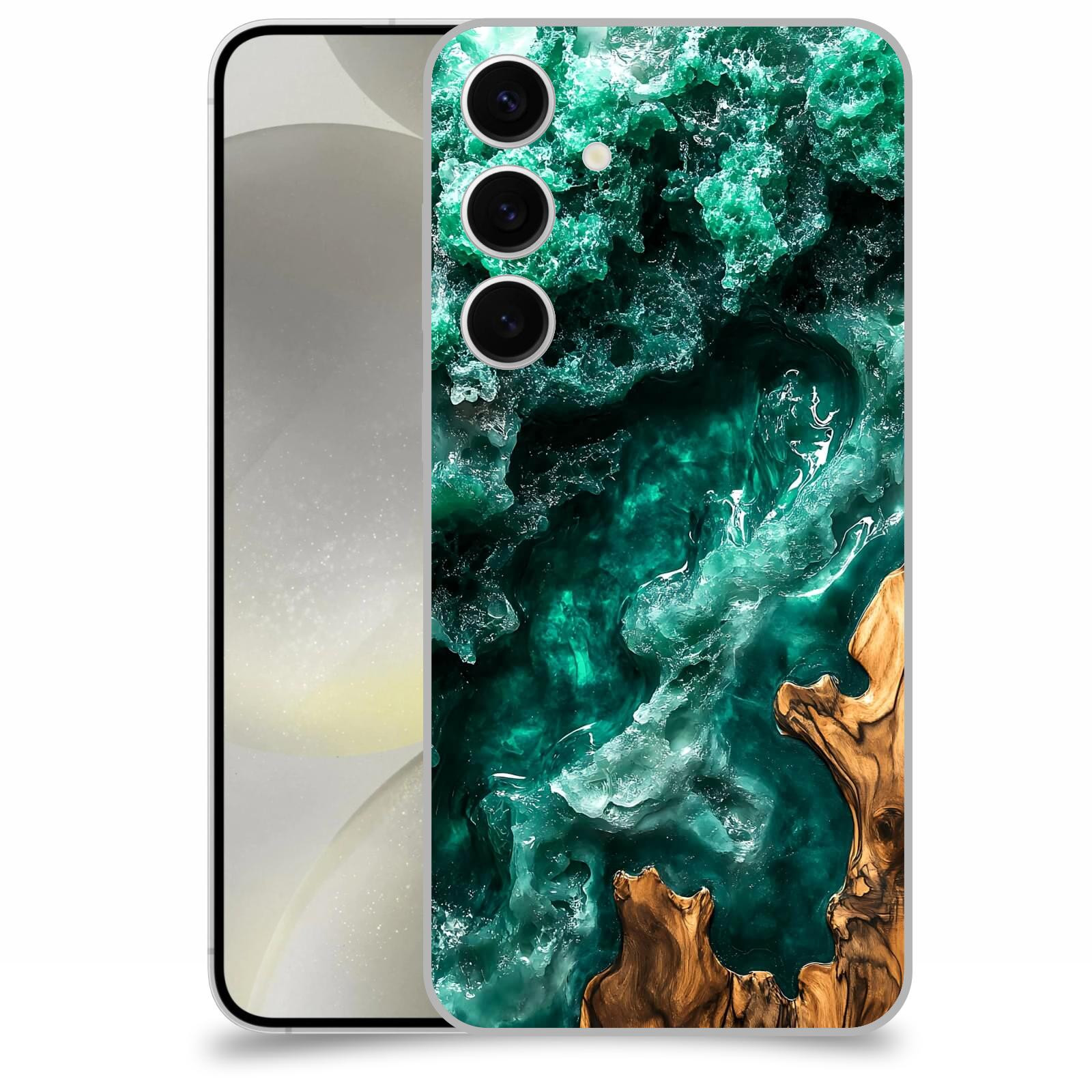 ACOVER Kryt na mobil Samsung Galaxy S24+ - Forest Wood I
