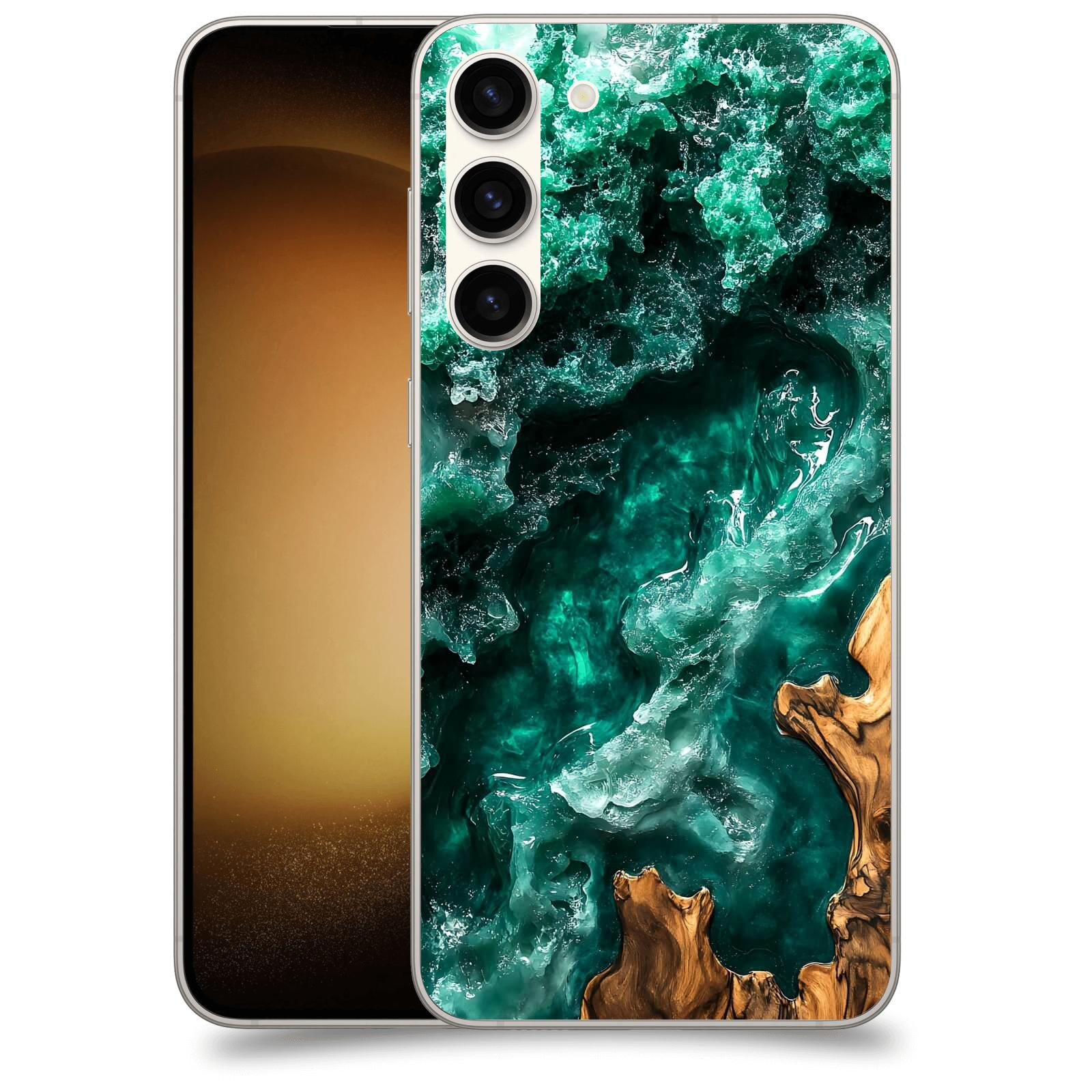 ACOVER Kryt na mobil Samsung Galaxy S23+ 5G - Forest Wood I