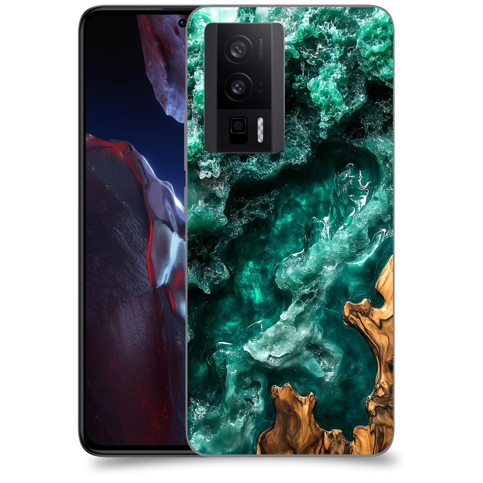 ACOVER Kryt na mobil Xiaomi Poco F5 Pro 5G - Forest Wood I