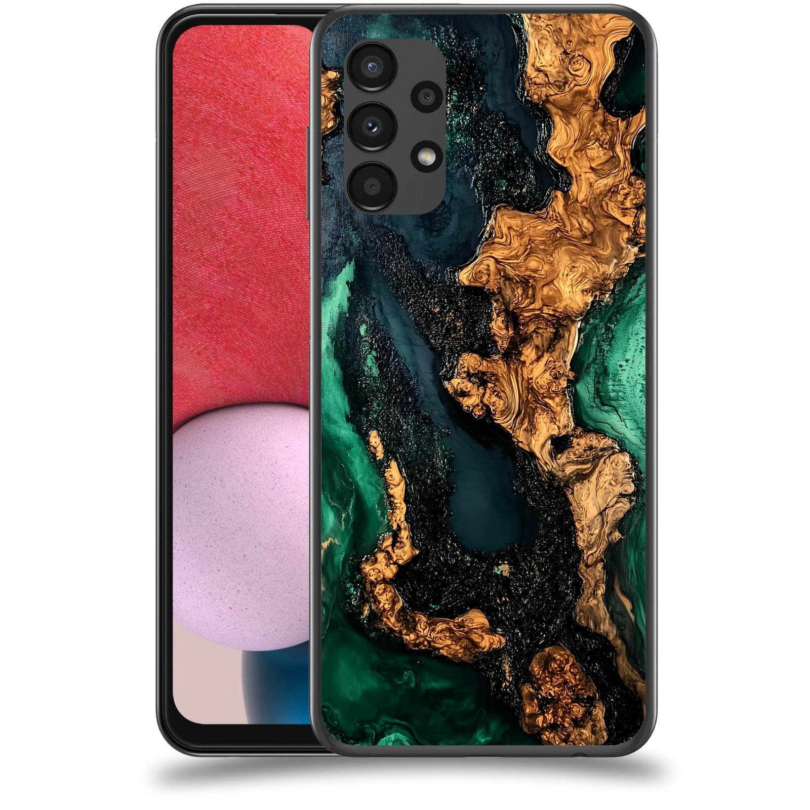 ACOVER Kryt na mobil Samsung Galaxy A13 4G A135 - Forest Wood II