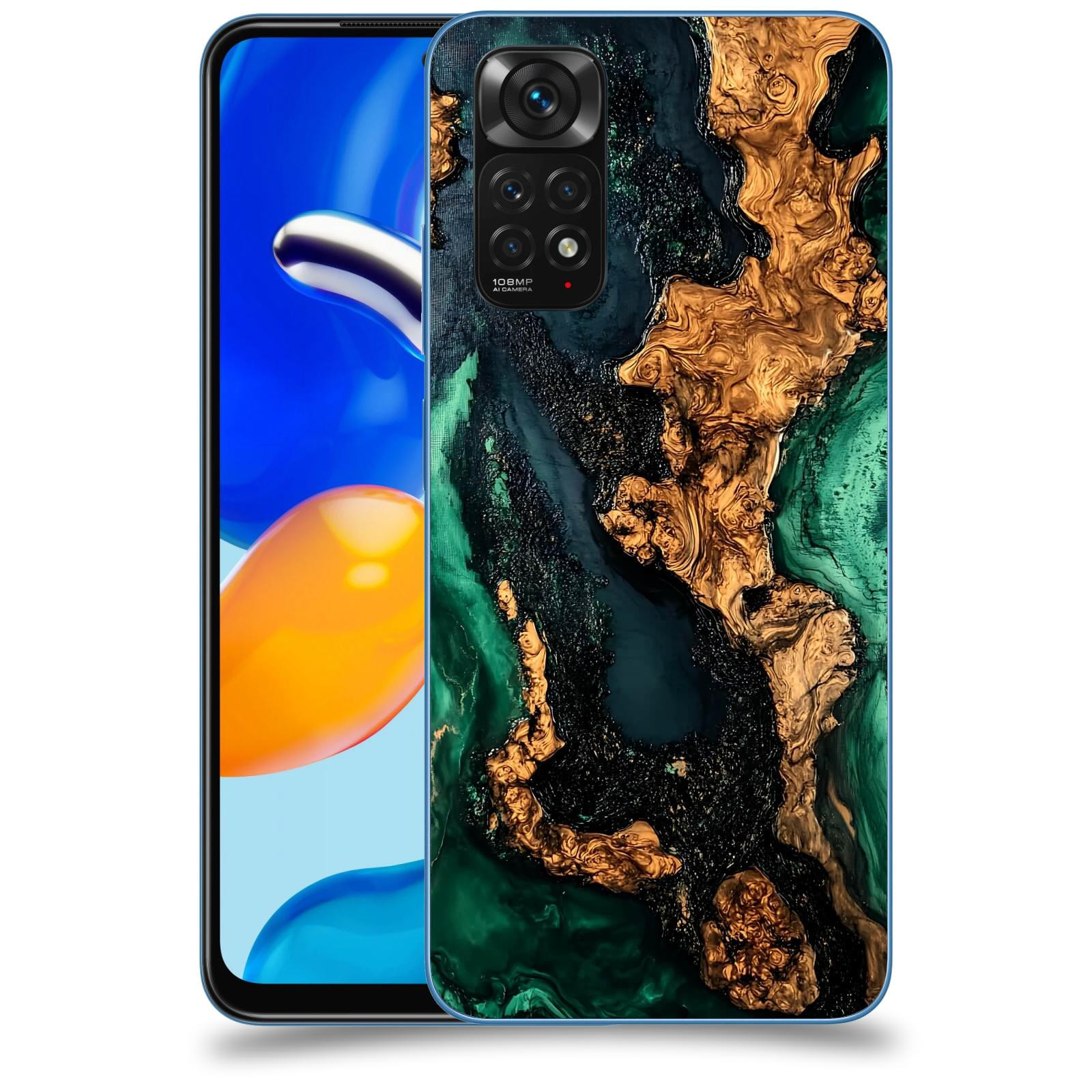ACOVER Kryt na mobil Xiaomi Redmi Note 11S - Forest Wood II