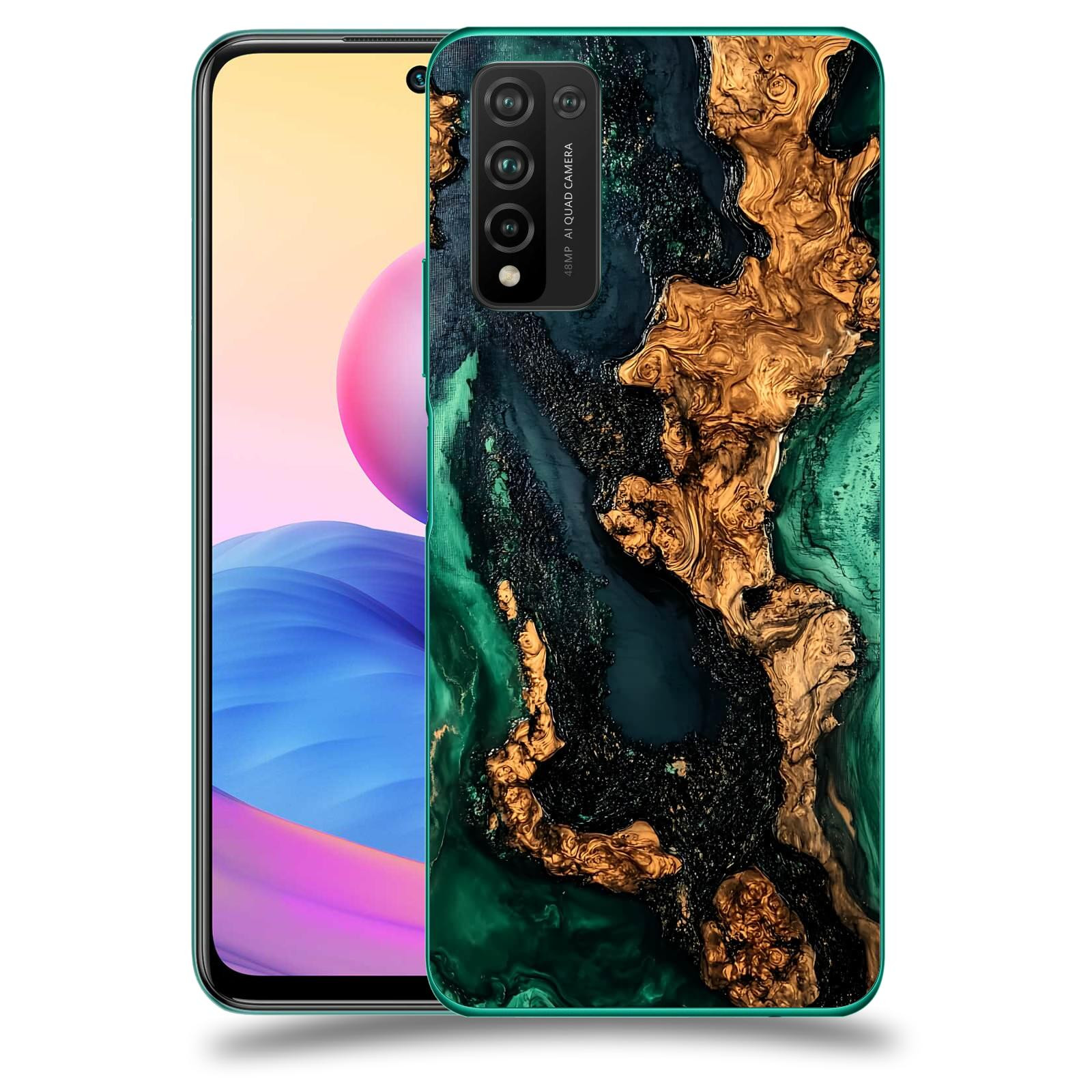 ACOVER Kryt na mobil Honor 10X Lite - Forest Wood II