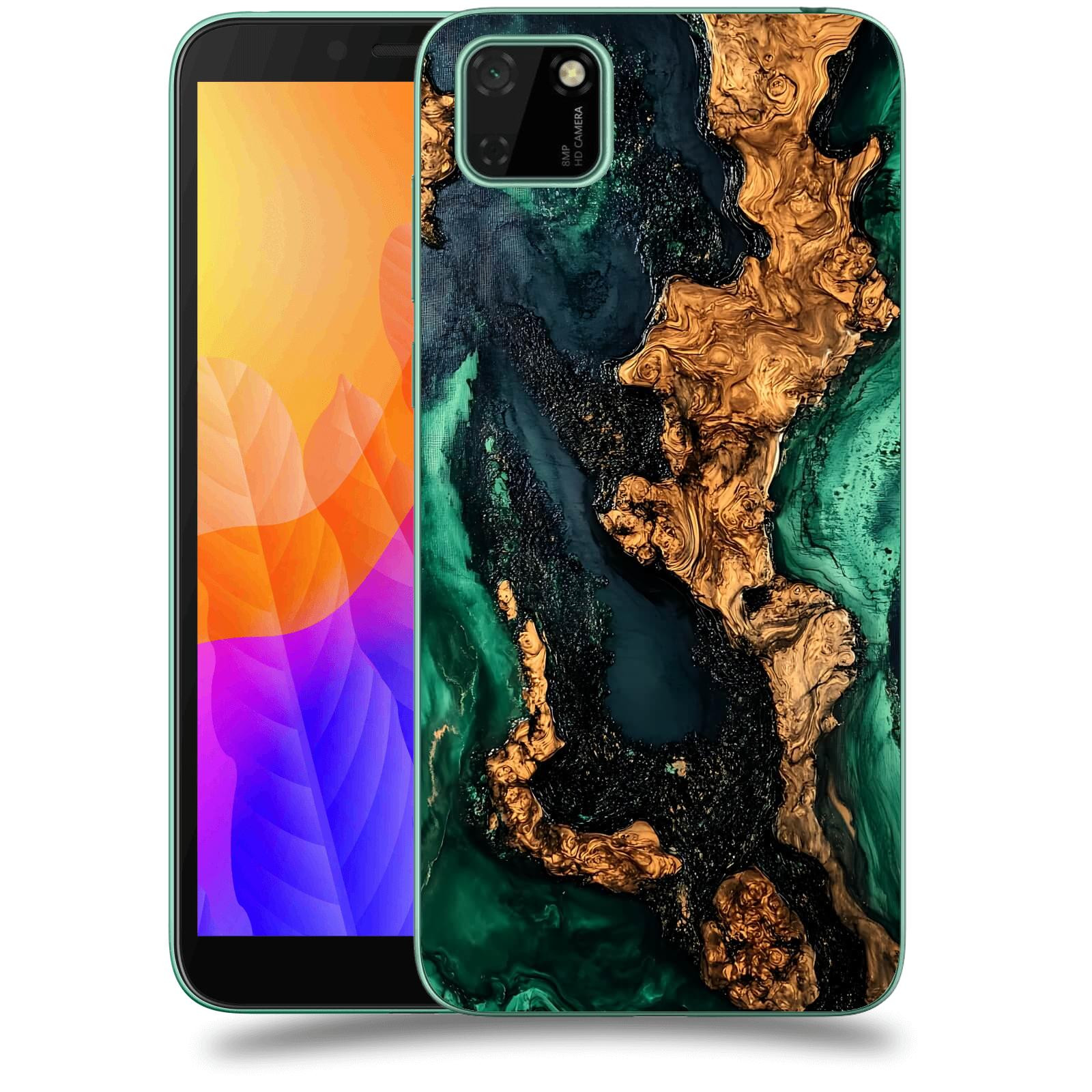 ACOVER Kryt na mobil Huawei Y5P - Forest Wood II