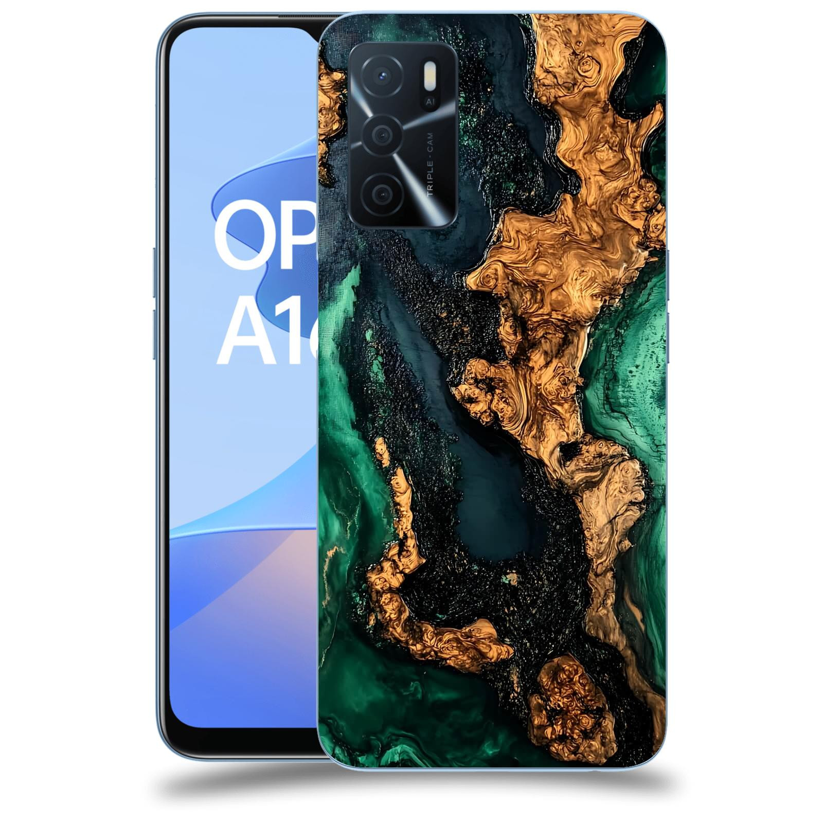 ACOVER Kryt na mobil OPPO A16s - Forest Wood II